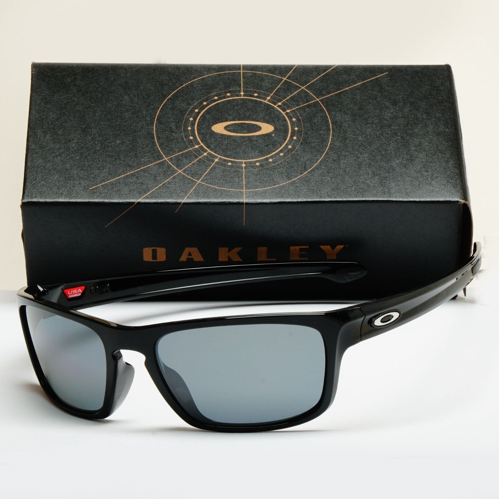 Oakley Sunglasses Polarized Sliver Stealth Black Polished Iridium OO 9408 05