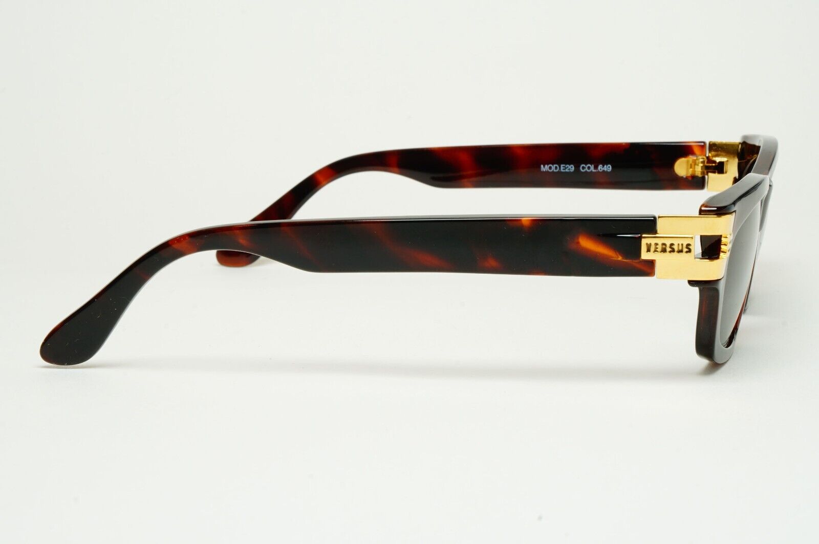 Versus Sunglasses 1996 by Gianni Versace Vintage Brown Green MOD E29 COL 649 [A]