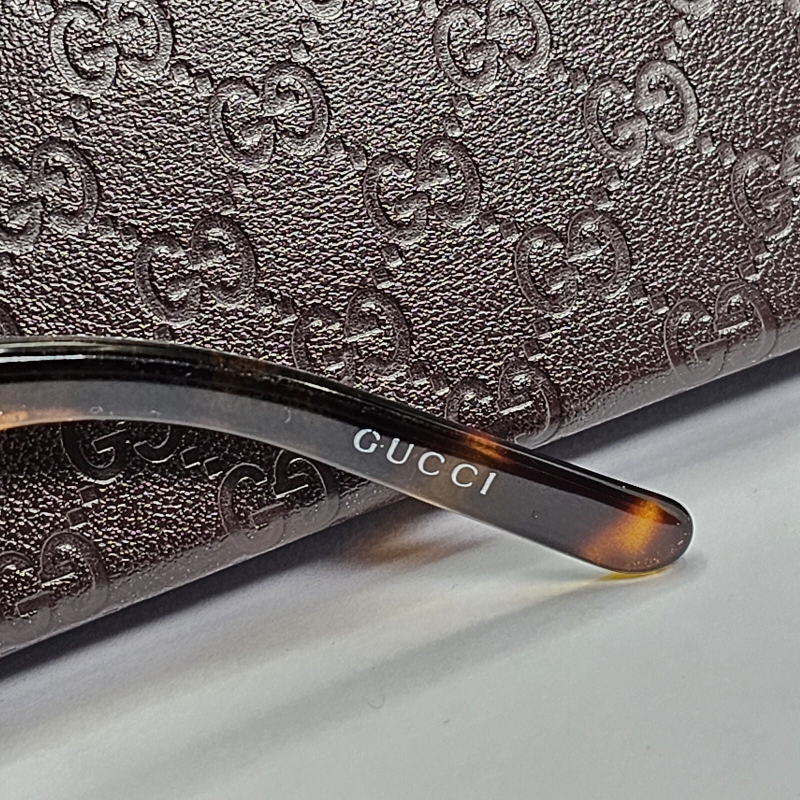 Gucci Sunglasses 2009 Vintage Brown Tortoise Gold Large GG 3069/S V08CC 180224