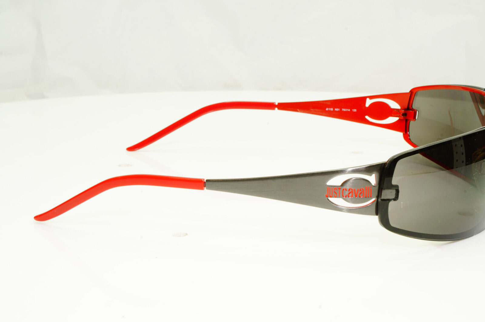 Authentic Just Cavalli Mens Womens Vintage Sunglasses Silver JC11 N31 34343