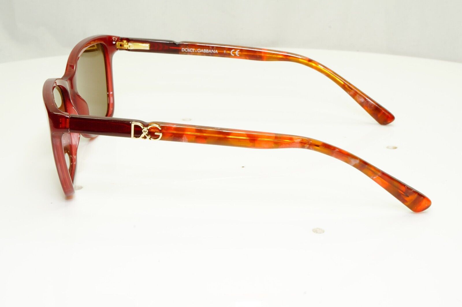 Dolce & Gabbana Sunglasses Recrangle Brown Burgundy DG 3153 2690 35177