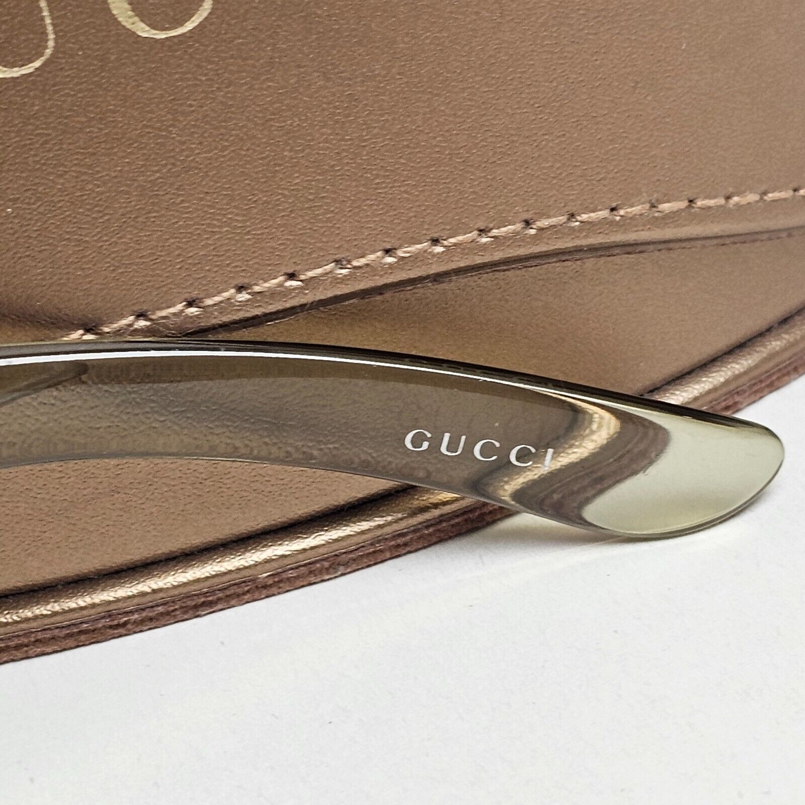 Gucci Sunglasses 1999 Vintage Green Black Wrap GG 1568/S CBSBN 120125