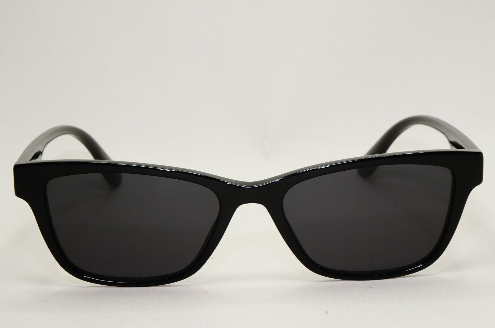 Versace Sunglasses Black Gold Letters Rectangle MOD VE 3316 GB1 55mm