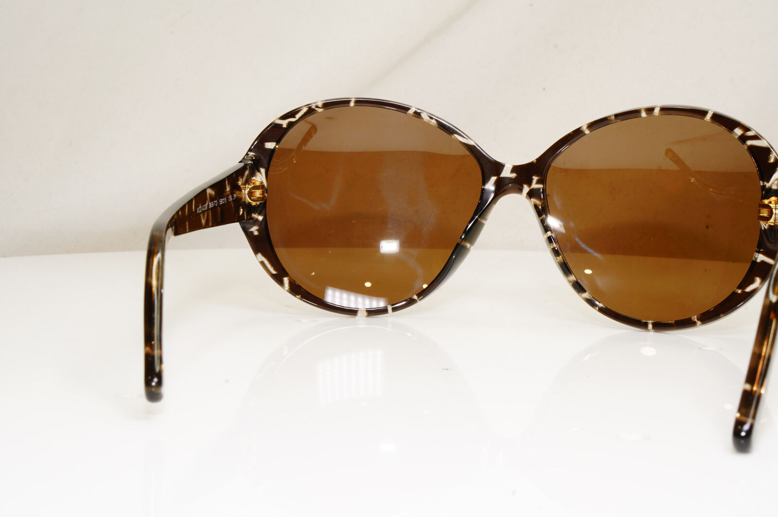 Versace Brown Marble Sunglasses Gold Medusa Womens Oversized 4239 969/73 29427