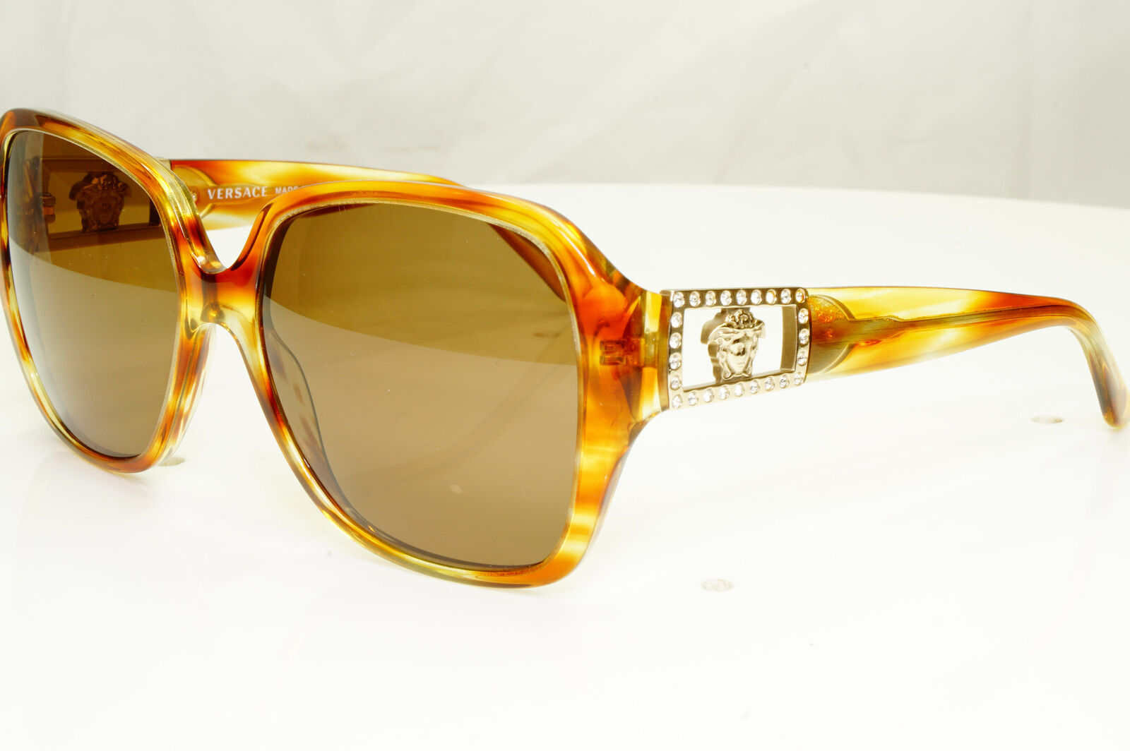 Authentic Versace Womens Vintage Sunglasses Brown 4242 Medusa 5027/2L 33778