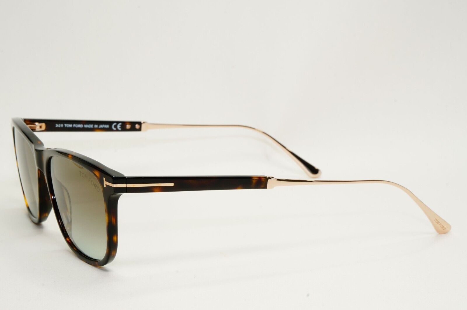 Tom Ford Sunglasses Caleb Titanium Brown Gold Japan FT0813 TF 813 52G 55mm