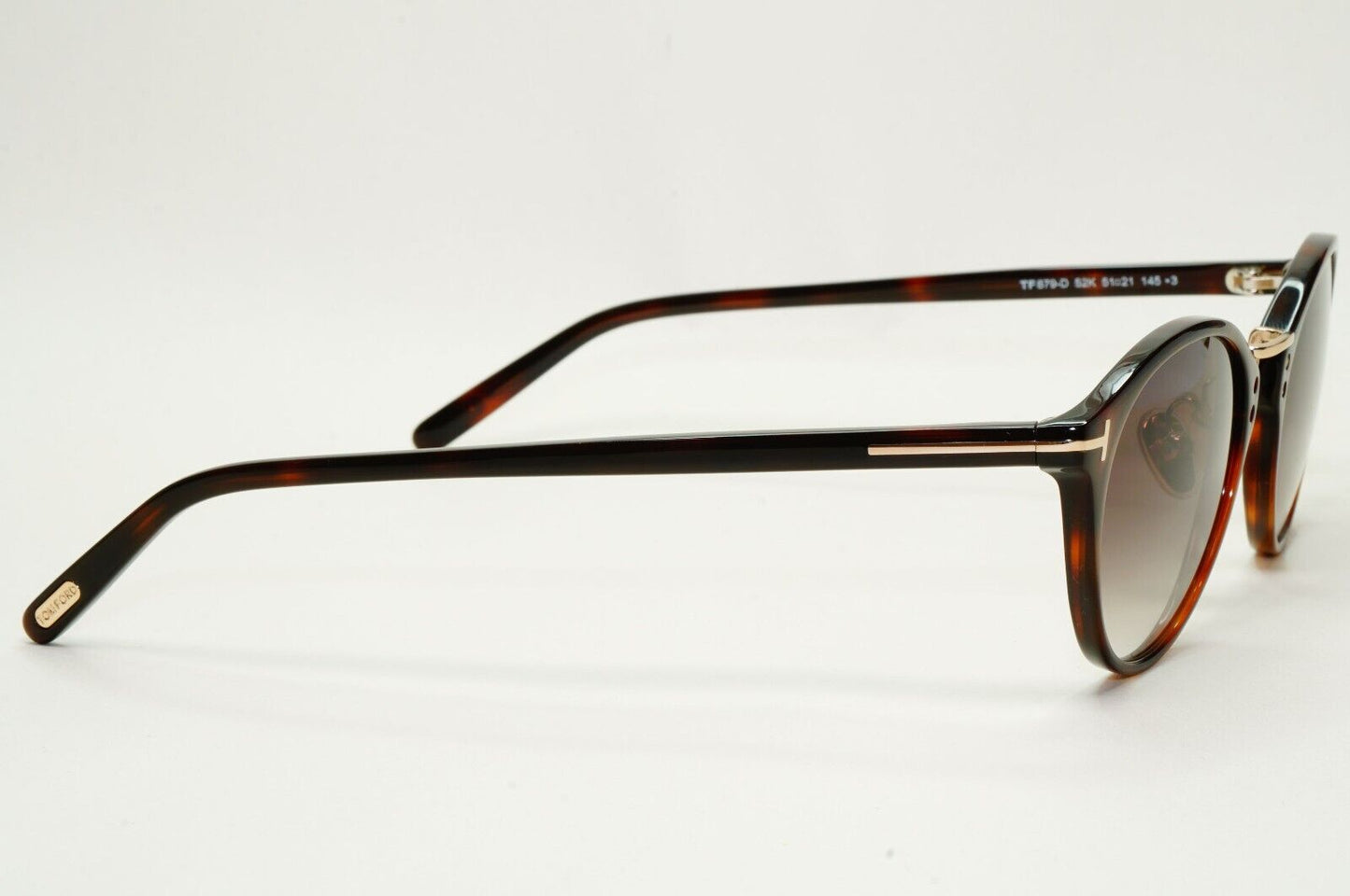 Tom Ford Sunglasses Brown Tortoiseshell Gradient FT0879-D TF 879-D 52K