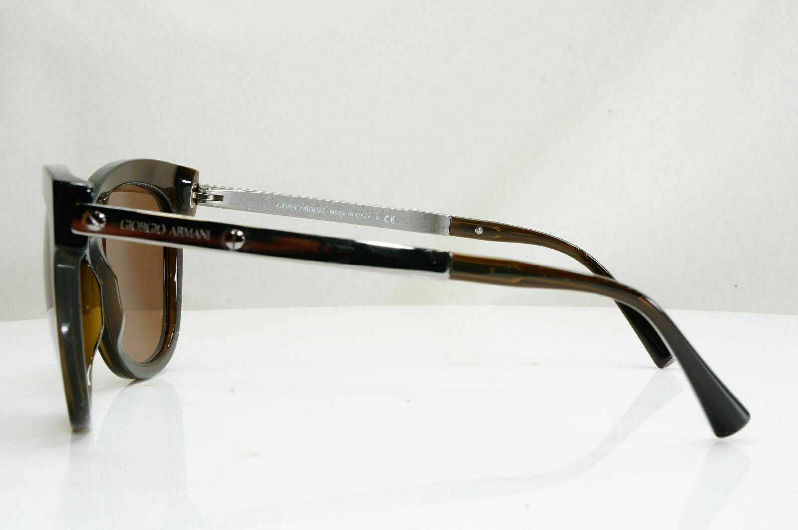 Authentic GIORGIO ARMANI Womens Sunglasses Brown Vintage AR 8011 5030/8E 27025