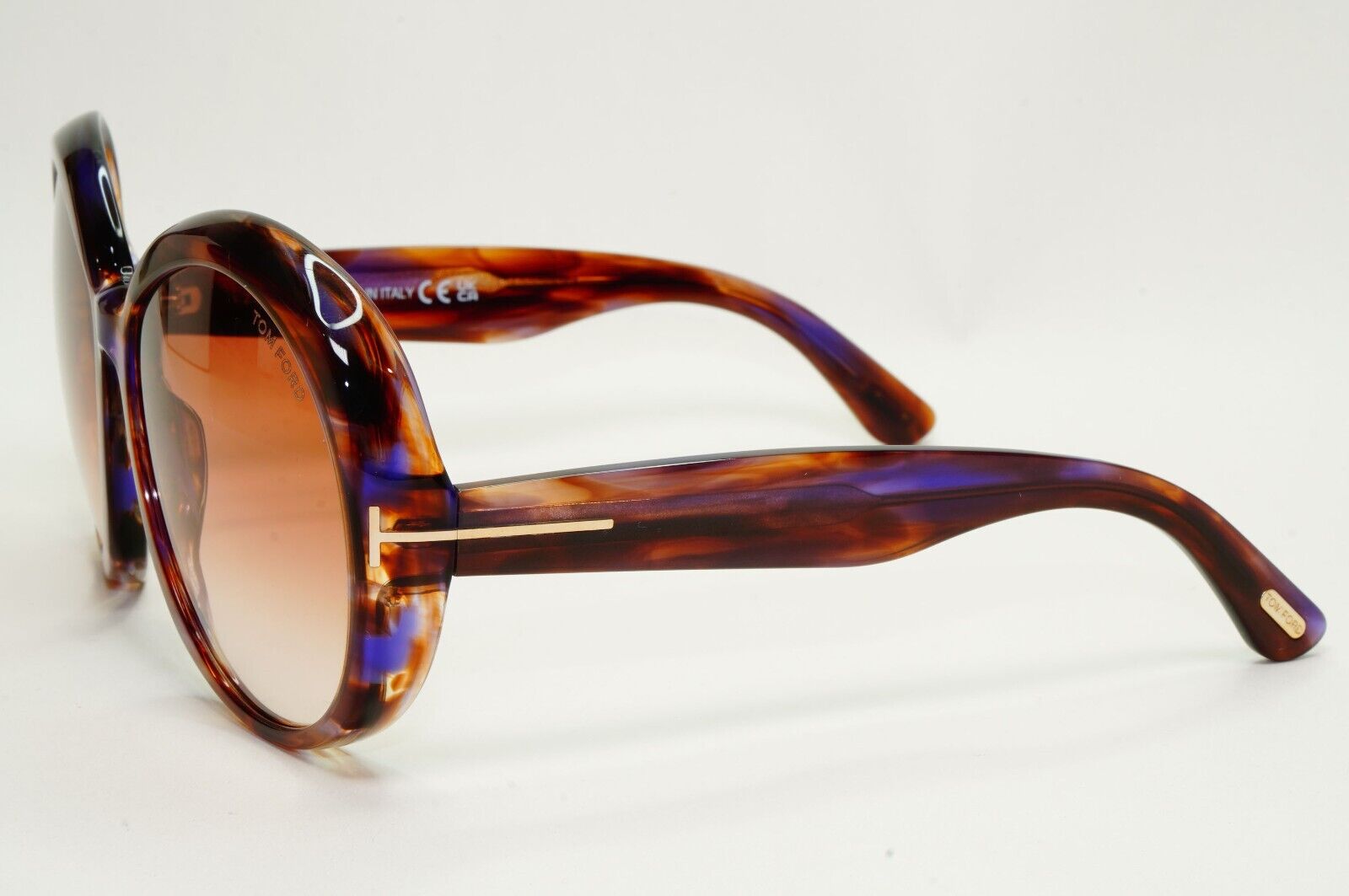 Tom Ford Sunglasses Annabelle Brown Havana Oversized Large FT1010 TF 1010 55Z