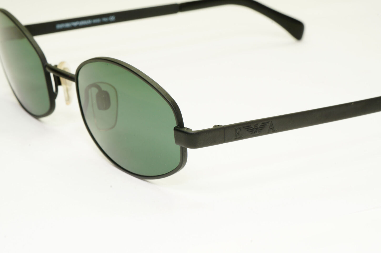 Emporio Armani 1997 Vintage Sunglasses Mens Womens Rectangle Black 063-S 706