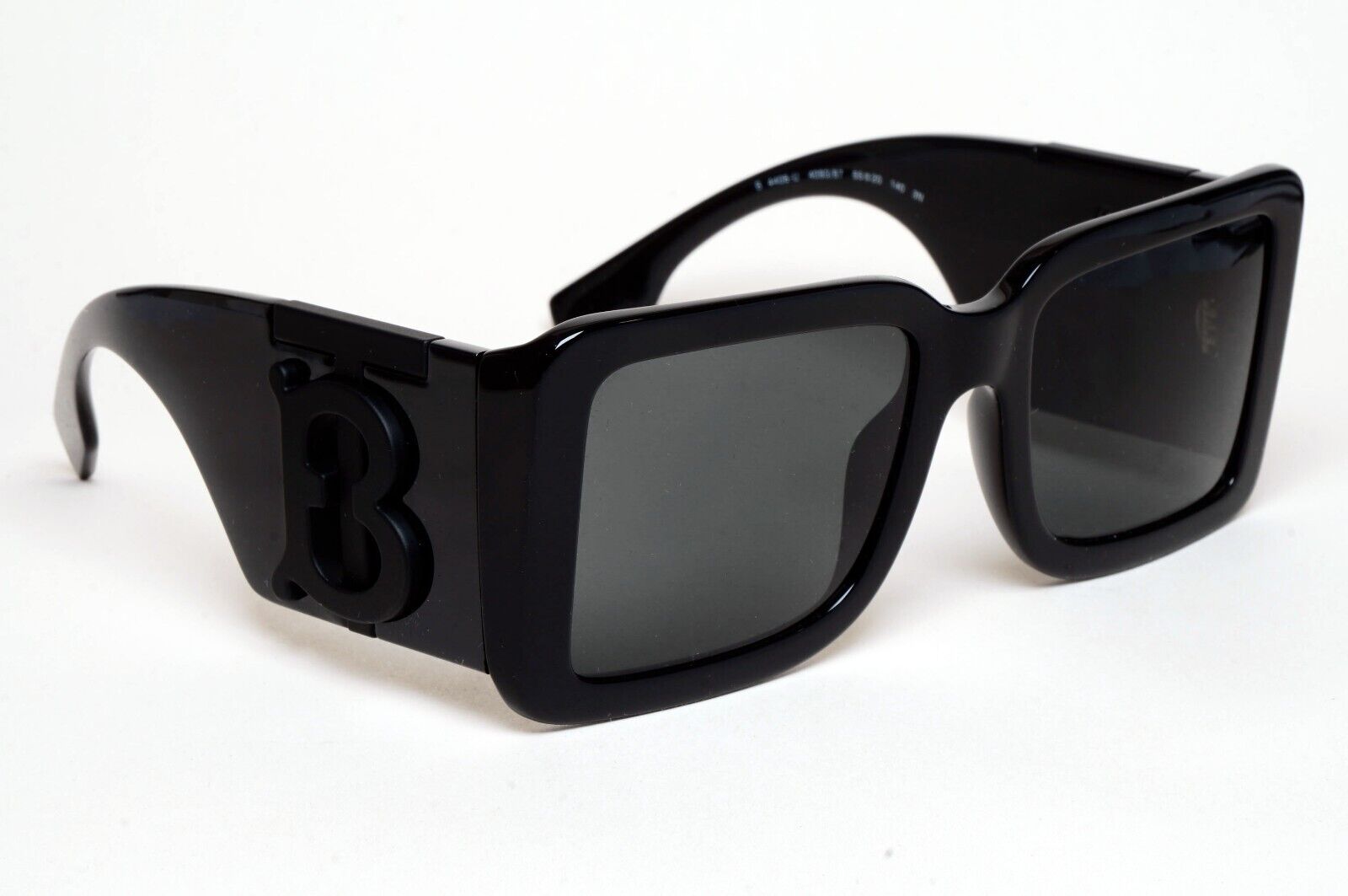 Burberry Sunglasses Black Oversized Square Large Heavy BE 4406-U 4093/87 55mm