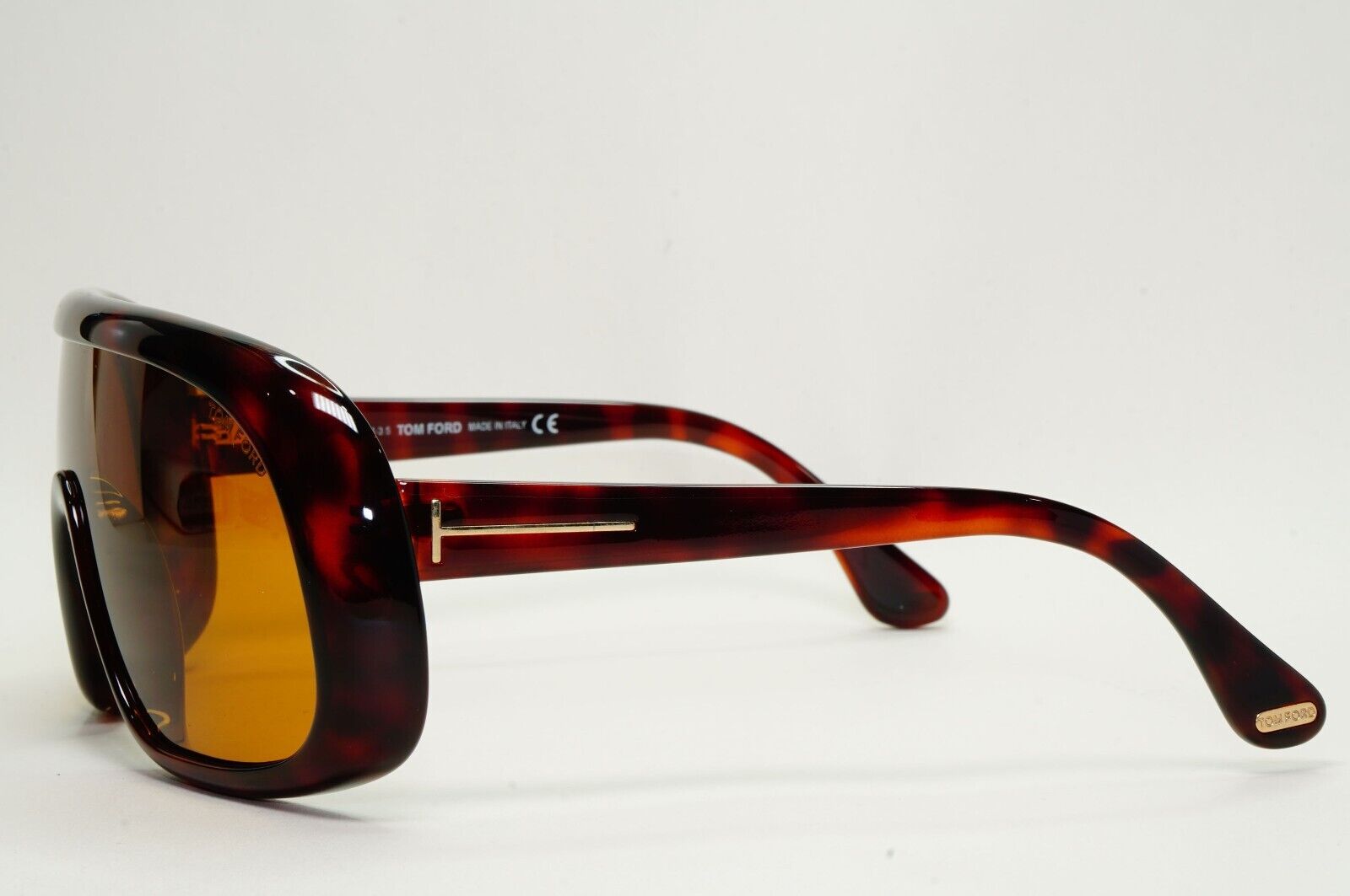 Tom Ford Sunglasses Sven Shield Tortoiseshell Brown Large FT0471 TF 471 56E