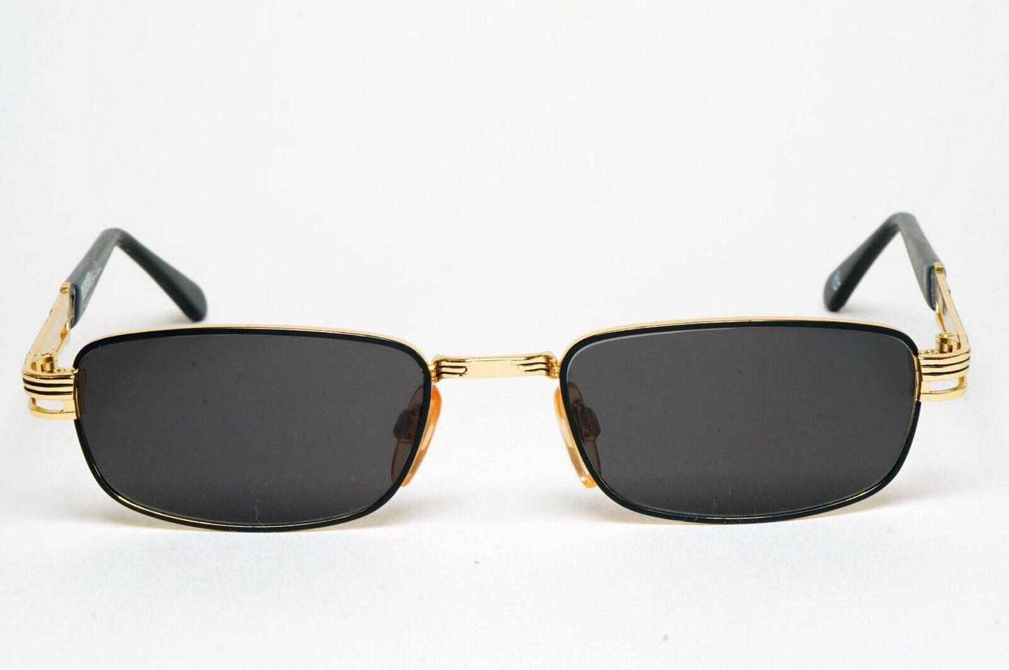 Versus Sunglasses 1996 by Gianni Versace Vintage Gold Black MOD F20 COL 33M
