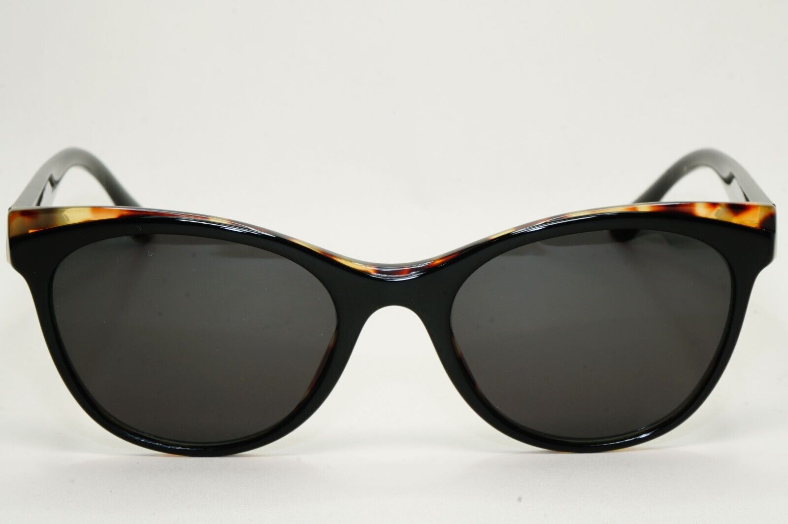 Prada Sunglasses Black Brown Tortoise Womens PR05WV VPR 05W 389-1O1 53mm