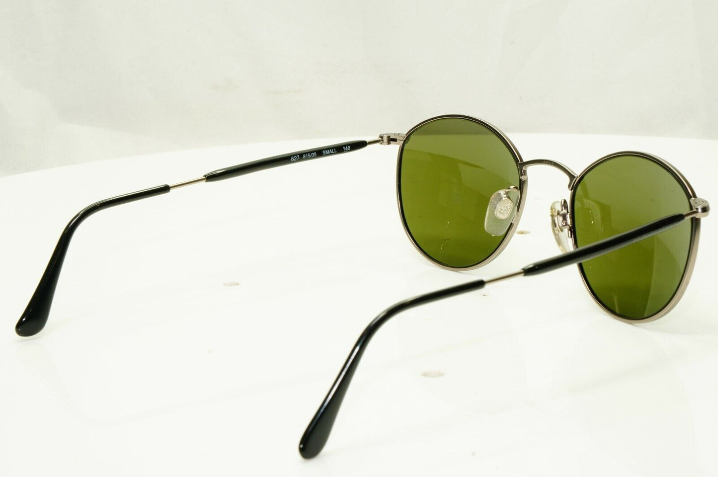 Giorgio Armani 1997 Vintage Sunglasses Blue Mirror Glass Silver 627 815/35 49mm
