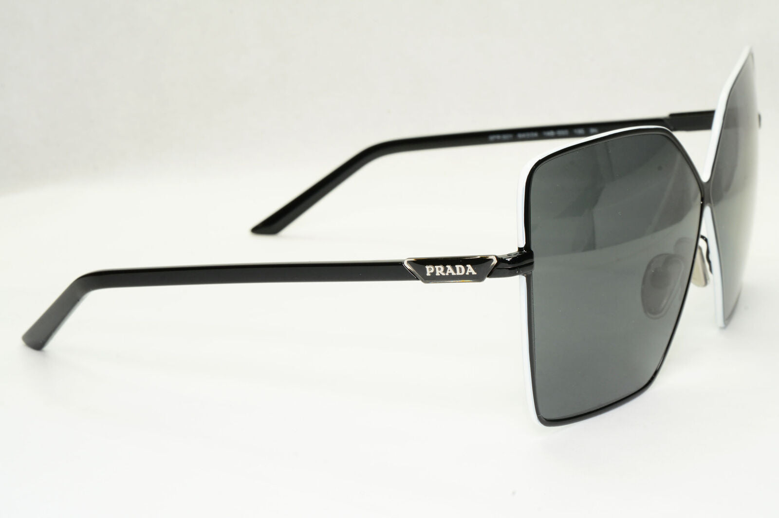 Prada Sunglasses Oversized Black Butterfly Square PR50YS SPR 50Y 1AB-5S0