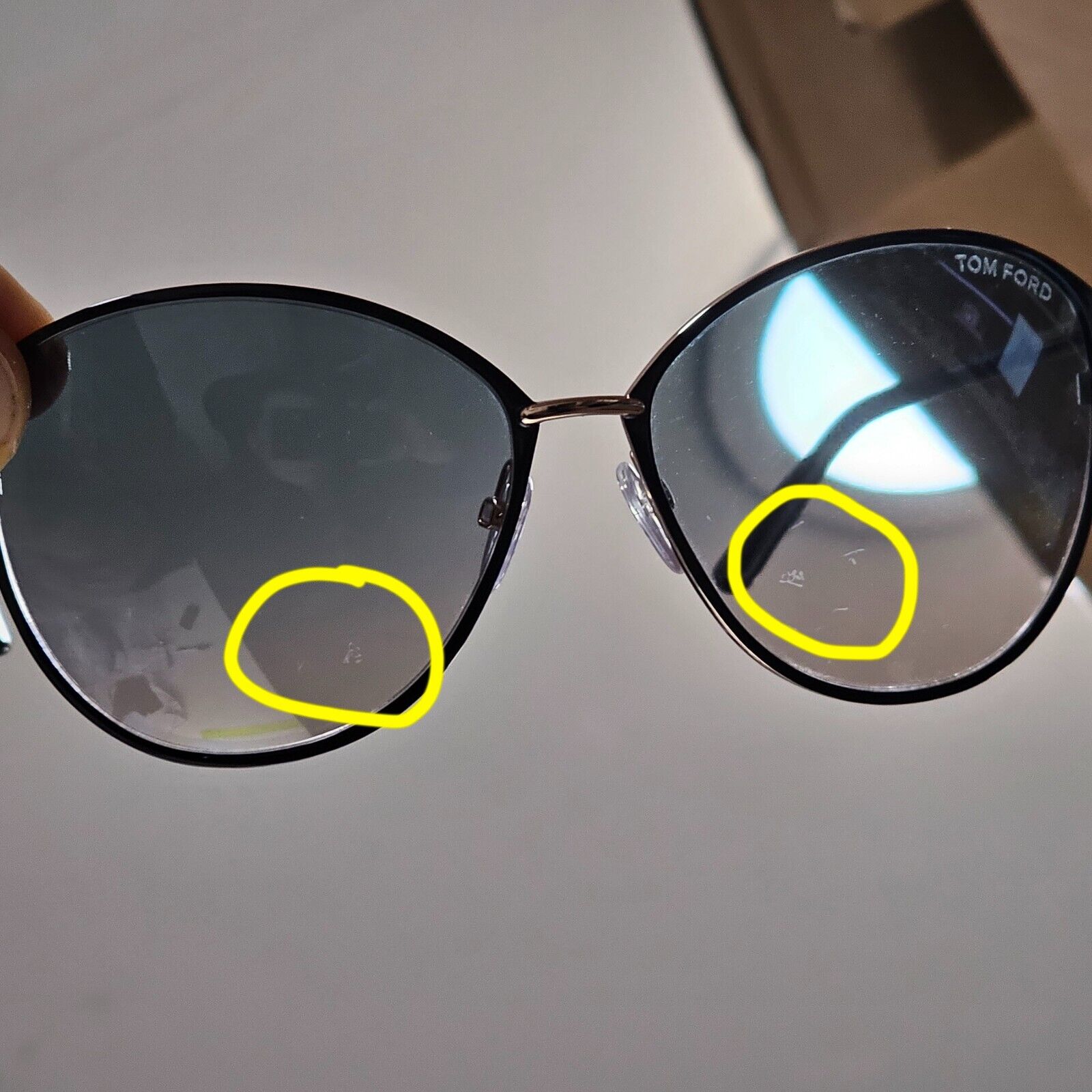 Tom Ford Sunglasses Penelope Black Gold Teal Blue Grey FT0320 TF 320 28B [B]