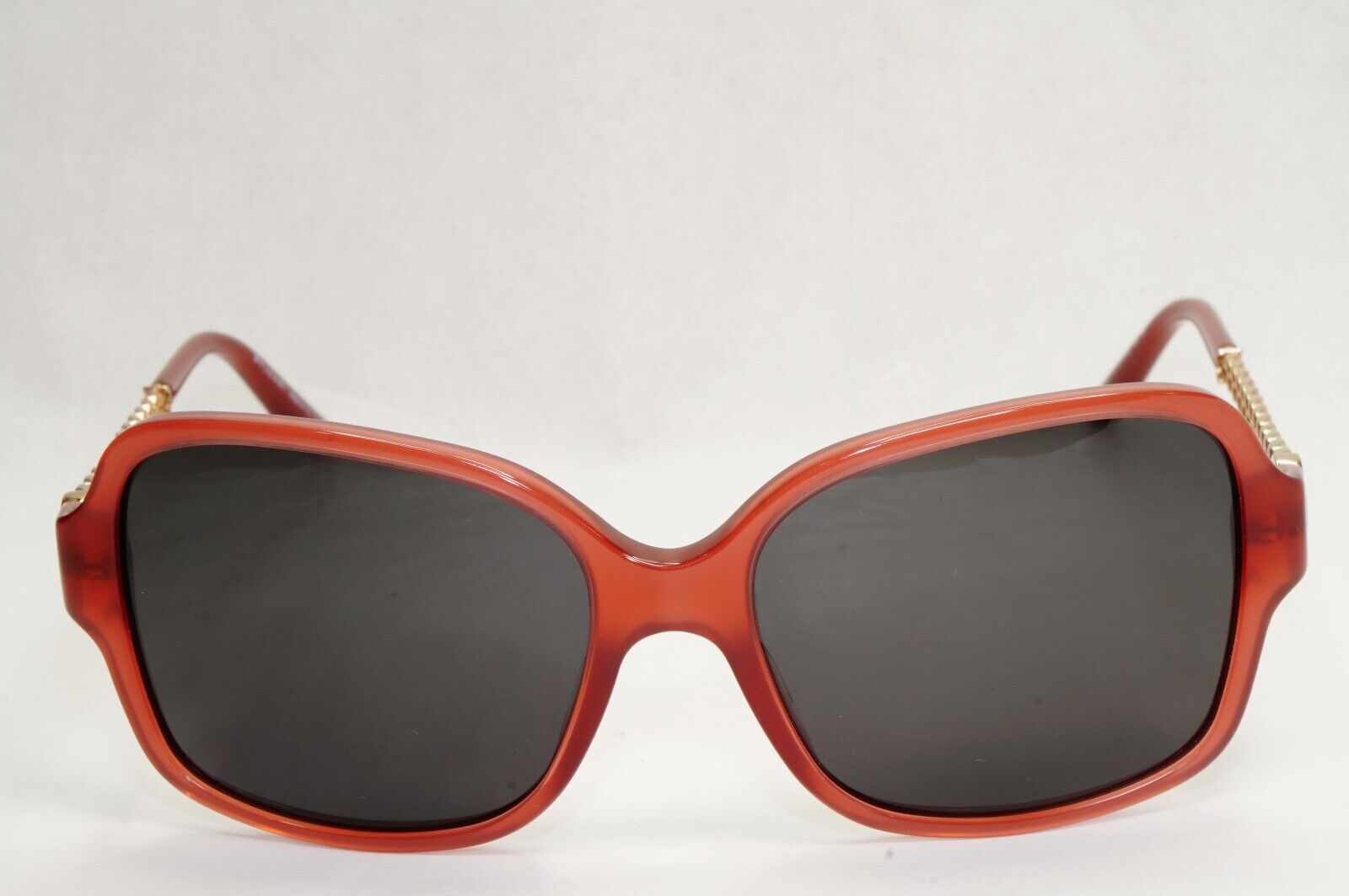 Bvlgari Sunglasses 2010 Vintage Gold Chain Mauve Brown 8125-H 5265/13 180324