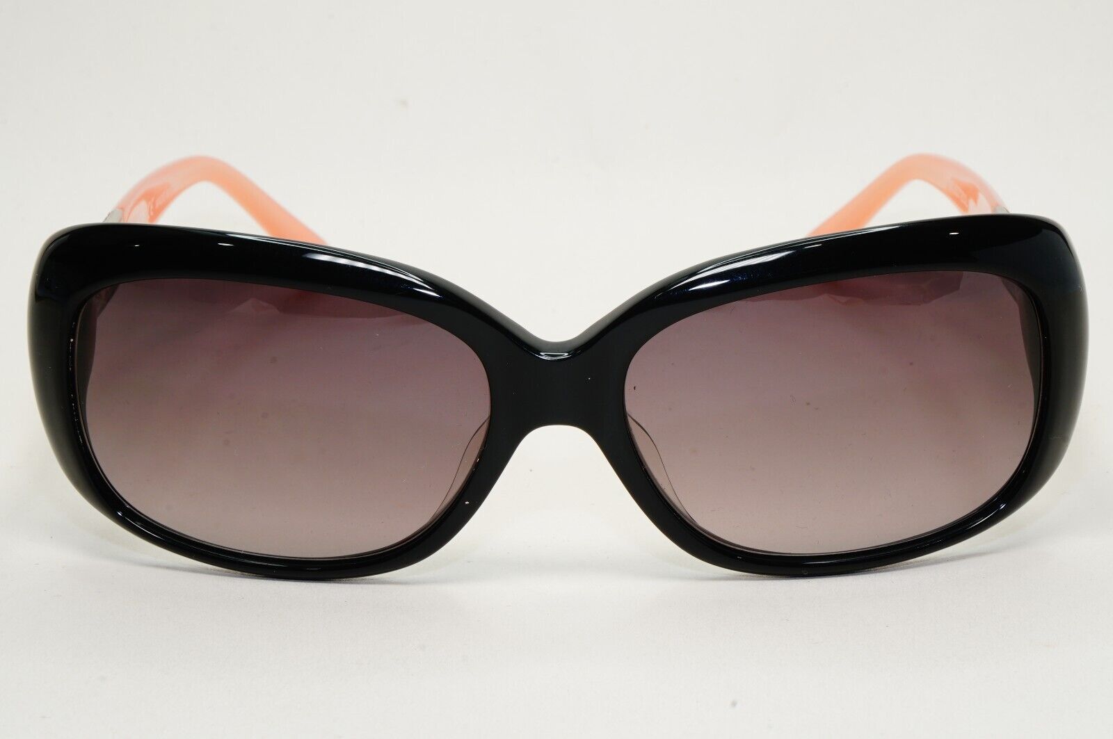 Moschino Sunglasses 2005 Vintage Black Grey Pink Pearl Square MO572 02 101124