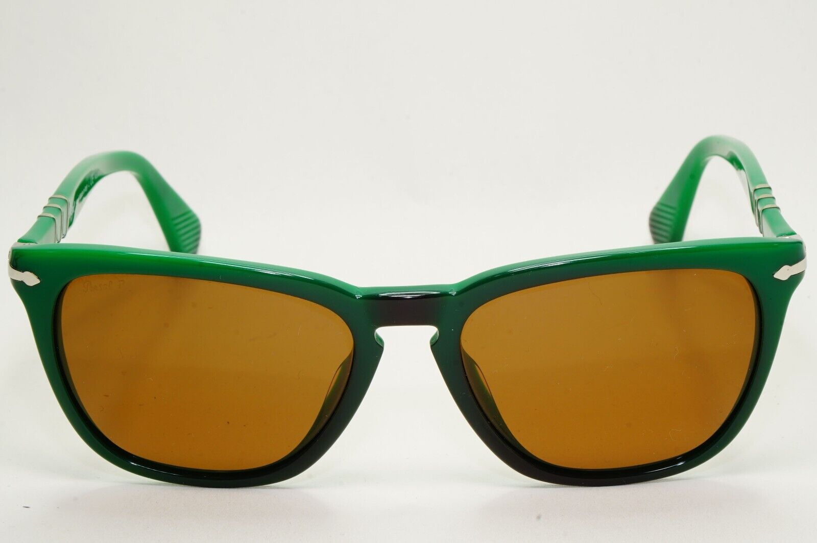 Persol Sunglasses 2012 Capri Polarized Green Brown 3024-S 959/57 52mm [a] 210924
