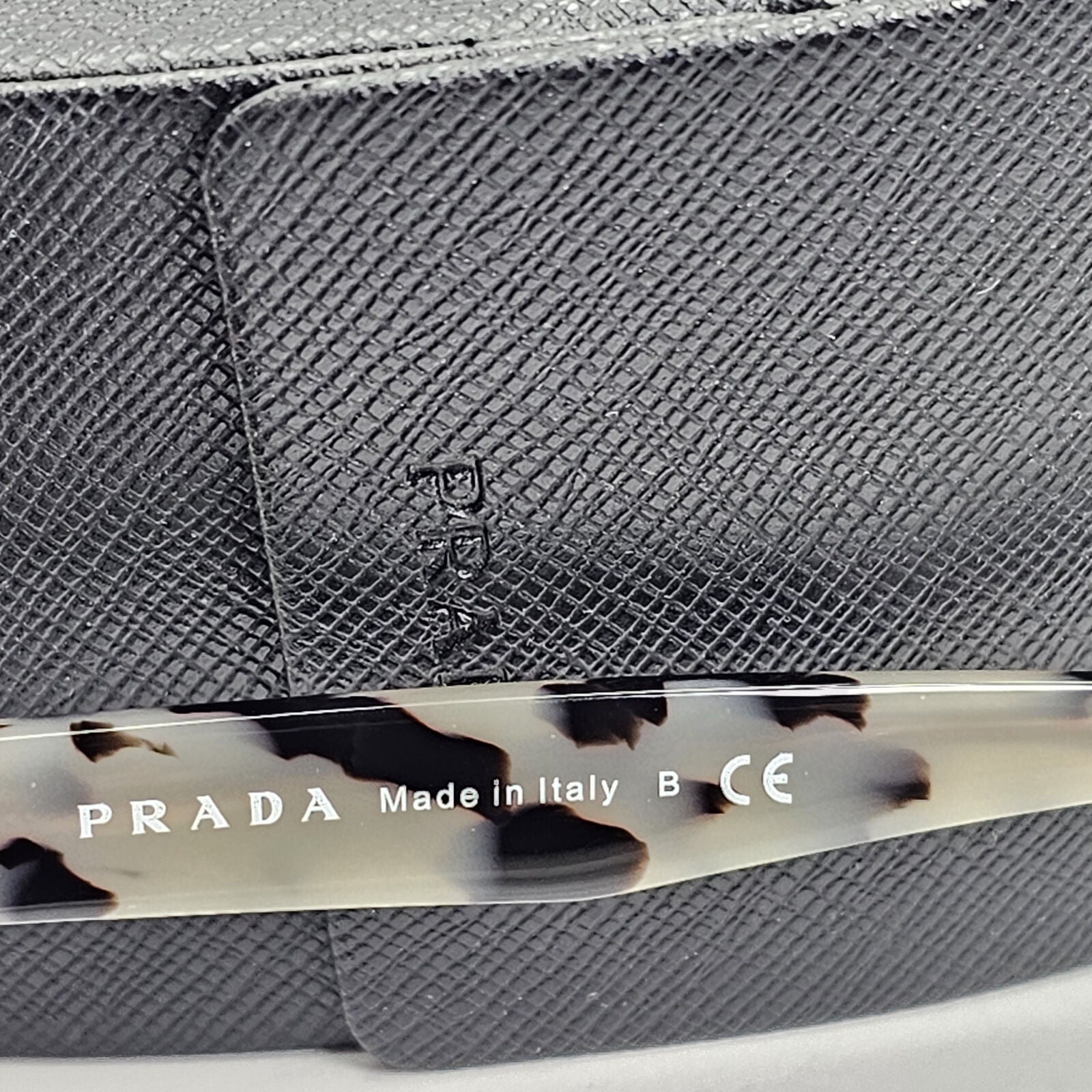 Prada Sunglasses 2012 Vintage Square Black Marble PR23OS SPR 23O ROK-0A7 070224
