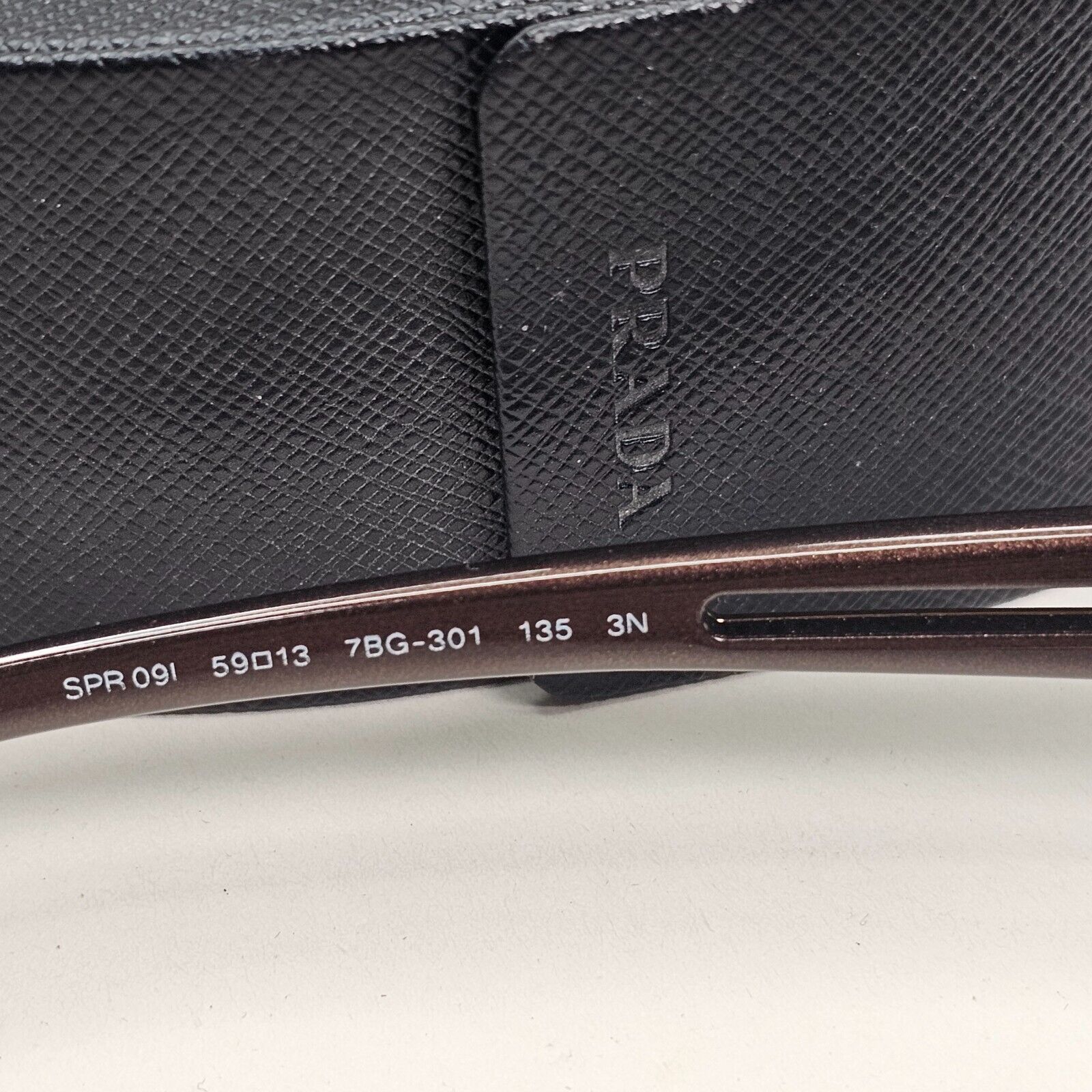Prada Sunglasses 2007 Vintage Brown Green Gold PR09IS SPR 09I 7BG-3O1 171024