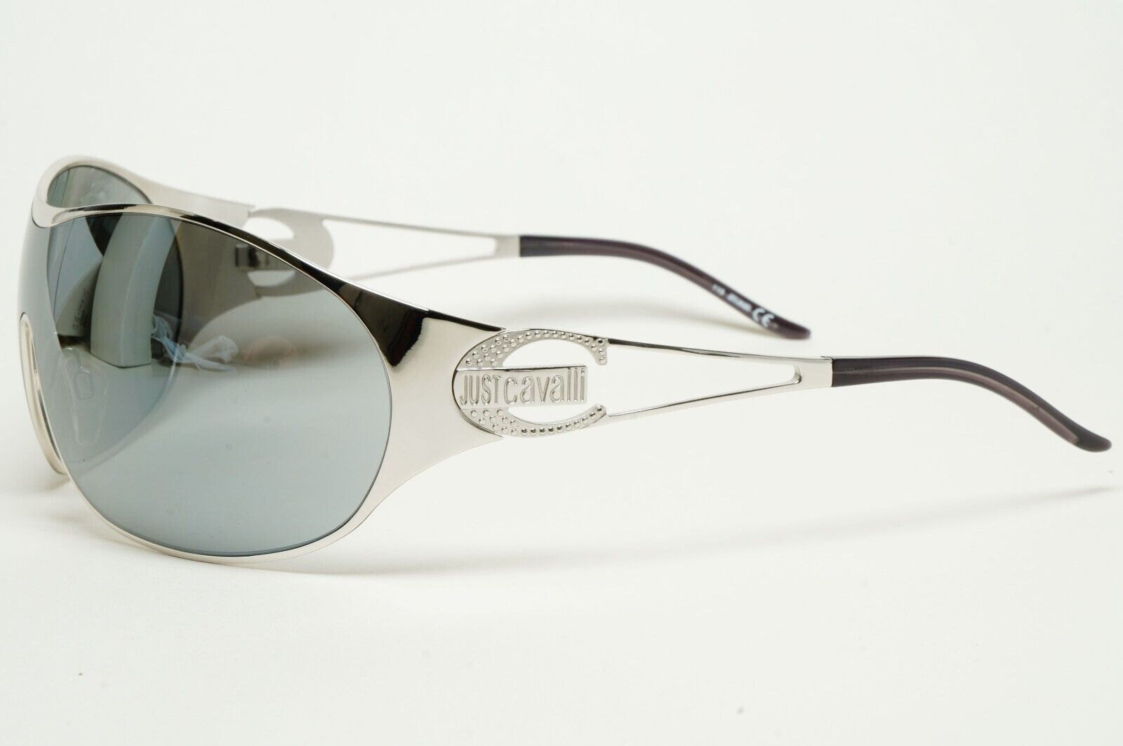 Just Cavalli Sunglasses 2006 Vintage Silver Shield Mirror JC 161S COL 753 211124