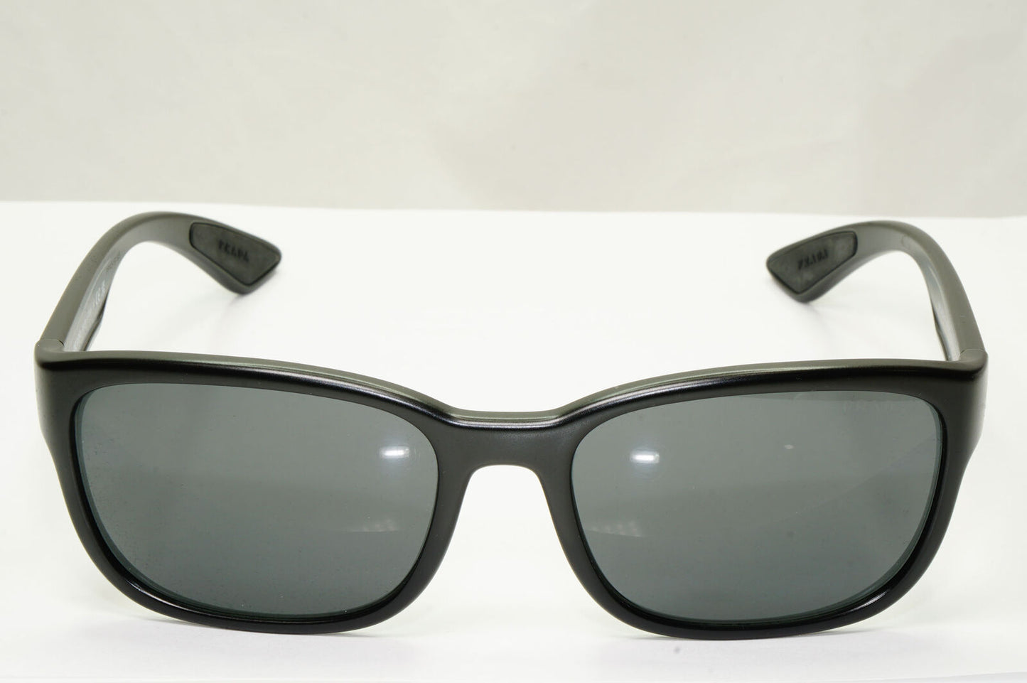 Prada Sunglasses Black Demishiny Square Sport PS05VS SPS 05V-F 1BO-5S0 59mm