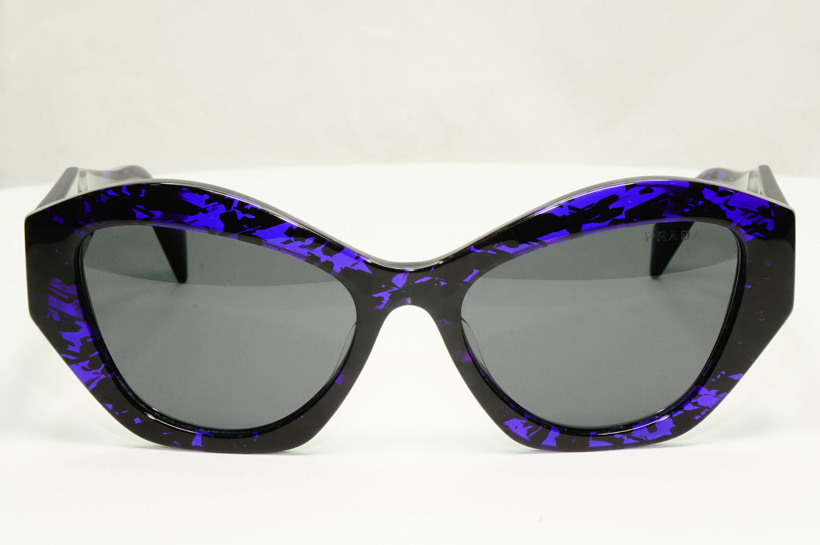 Prada Symbole Marble Sunglasses Black Violet Square PR07YSF SPR 07Y F 05V-5S0