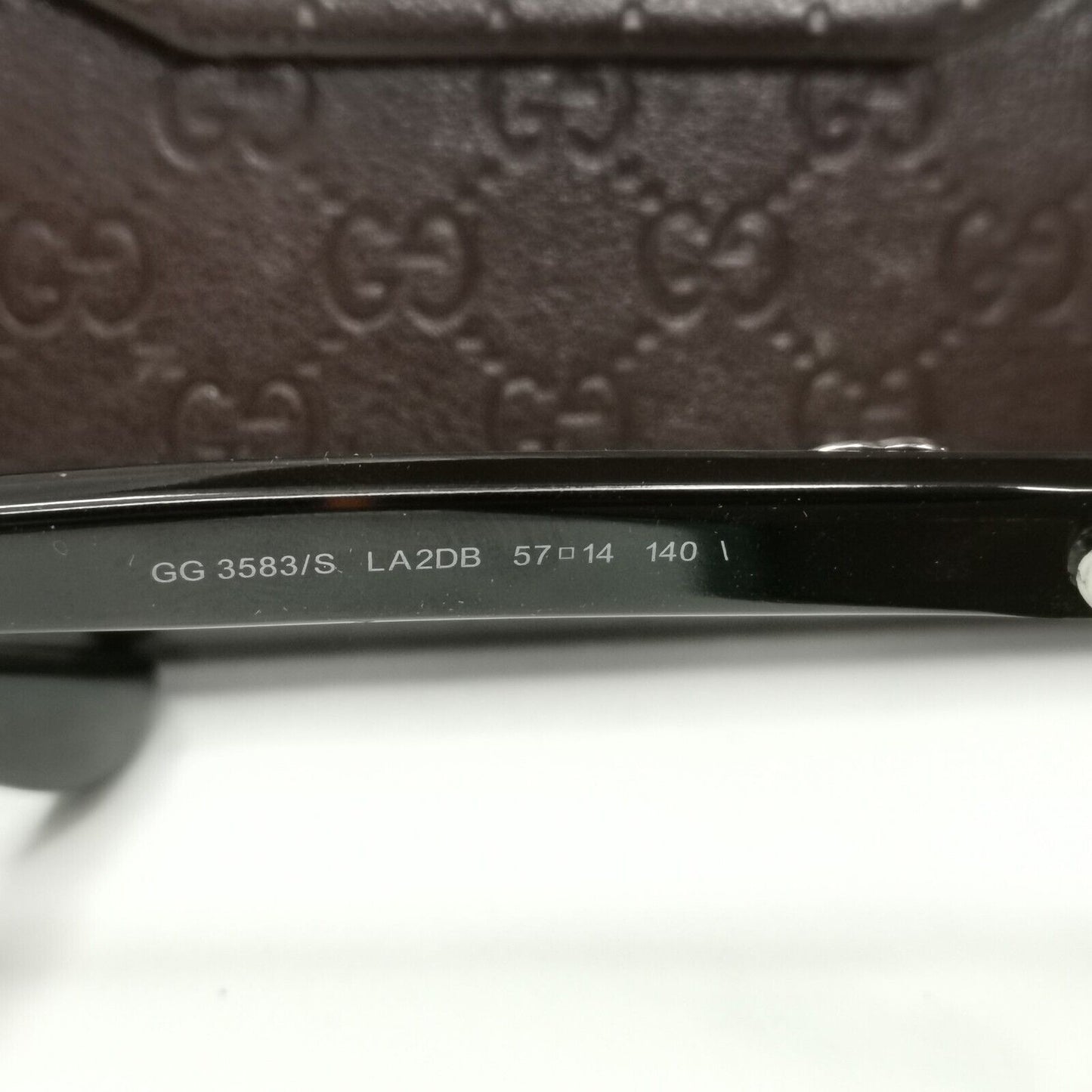 Gucci Sunglasses 2012 Vintage Square Brown Tortoise GG 3583/S LA2DB 261024