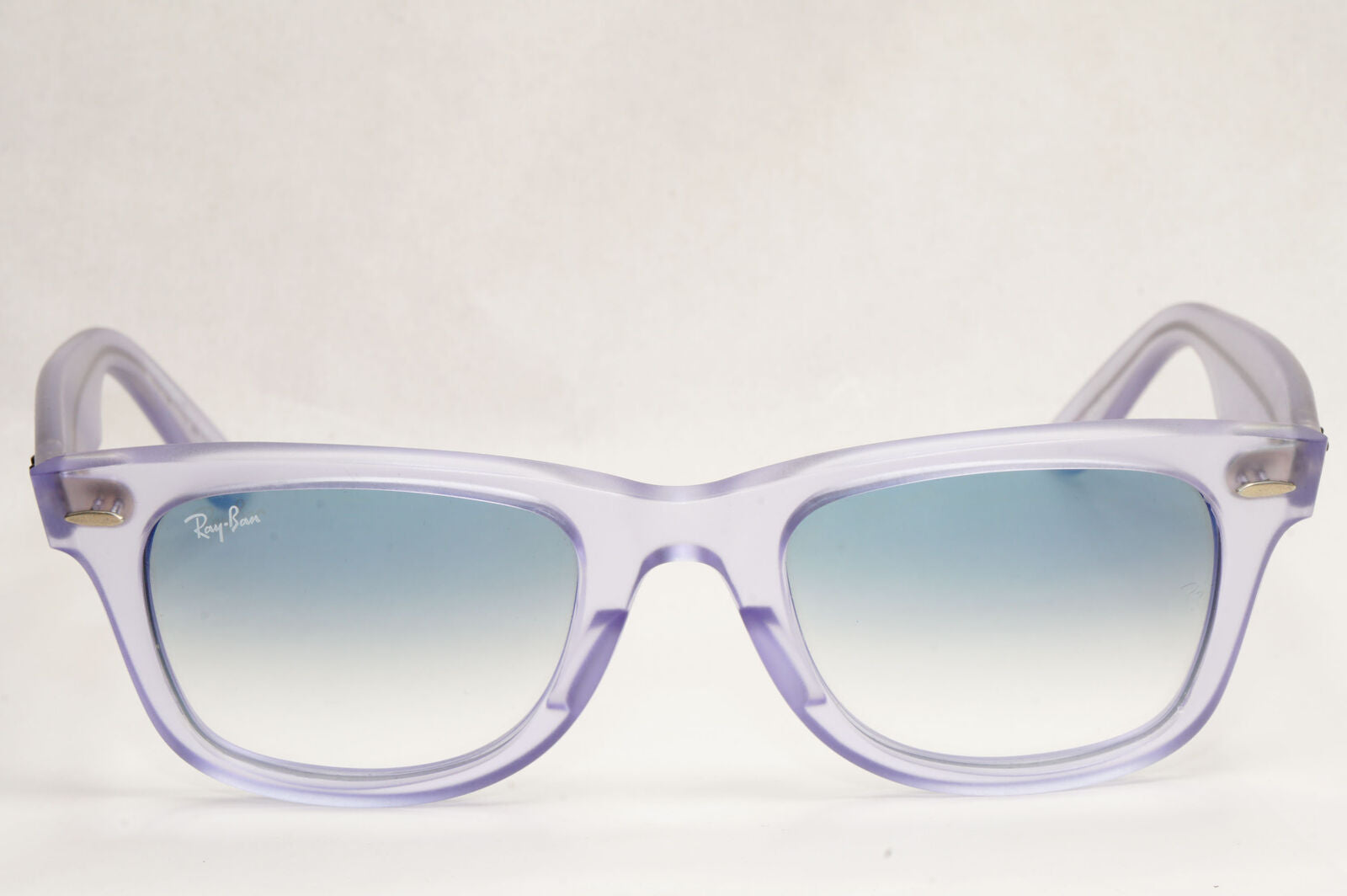 Ray-Ban Sunglasses Wayfarer Ice Pop Grape Transparent Blue RB 2140 6060/3F 50mm