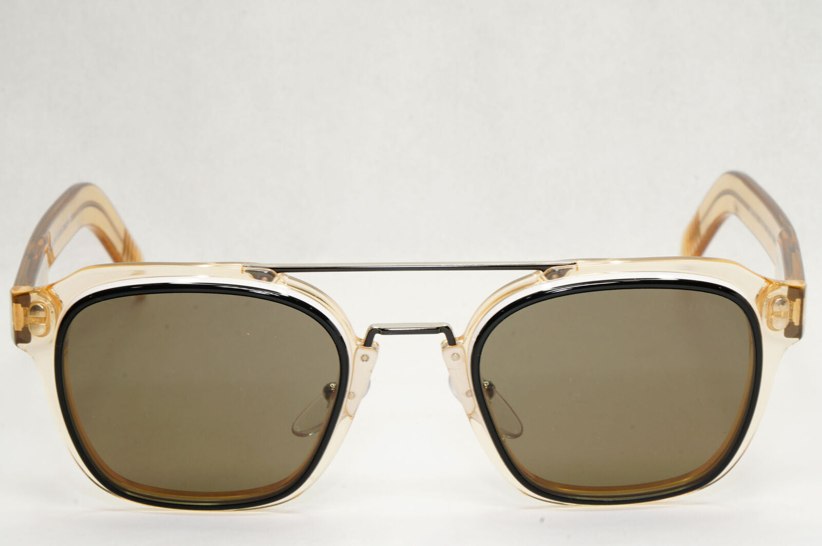 Prada Sunglasses Honey Transparent Caramel Naviator PR07WS SPR 07W 05L-5G1 50mm
