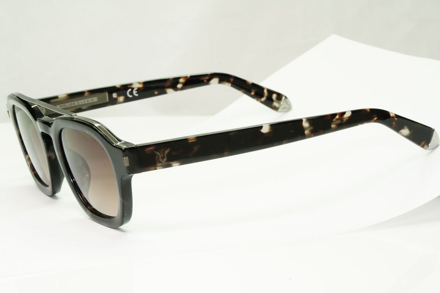 Police Lewis Hamilton F1 Sunglasses Brown Gradient Tortoise SPL C47 COL 0721