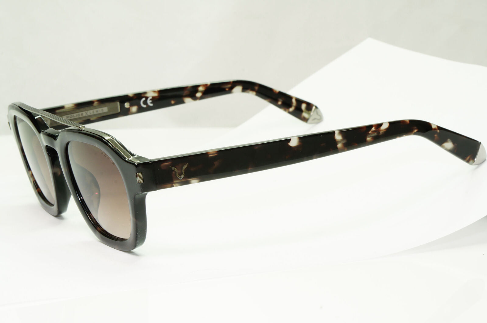 Police Lewis Hamilton F1 Sunglasses Brown Gradient Tortoise SPL C47 COL 0721