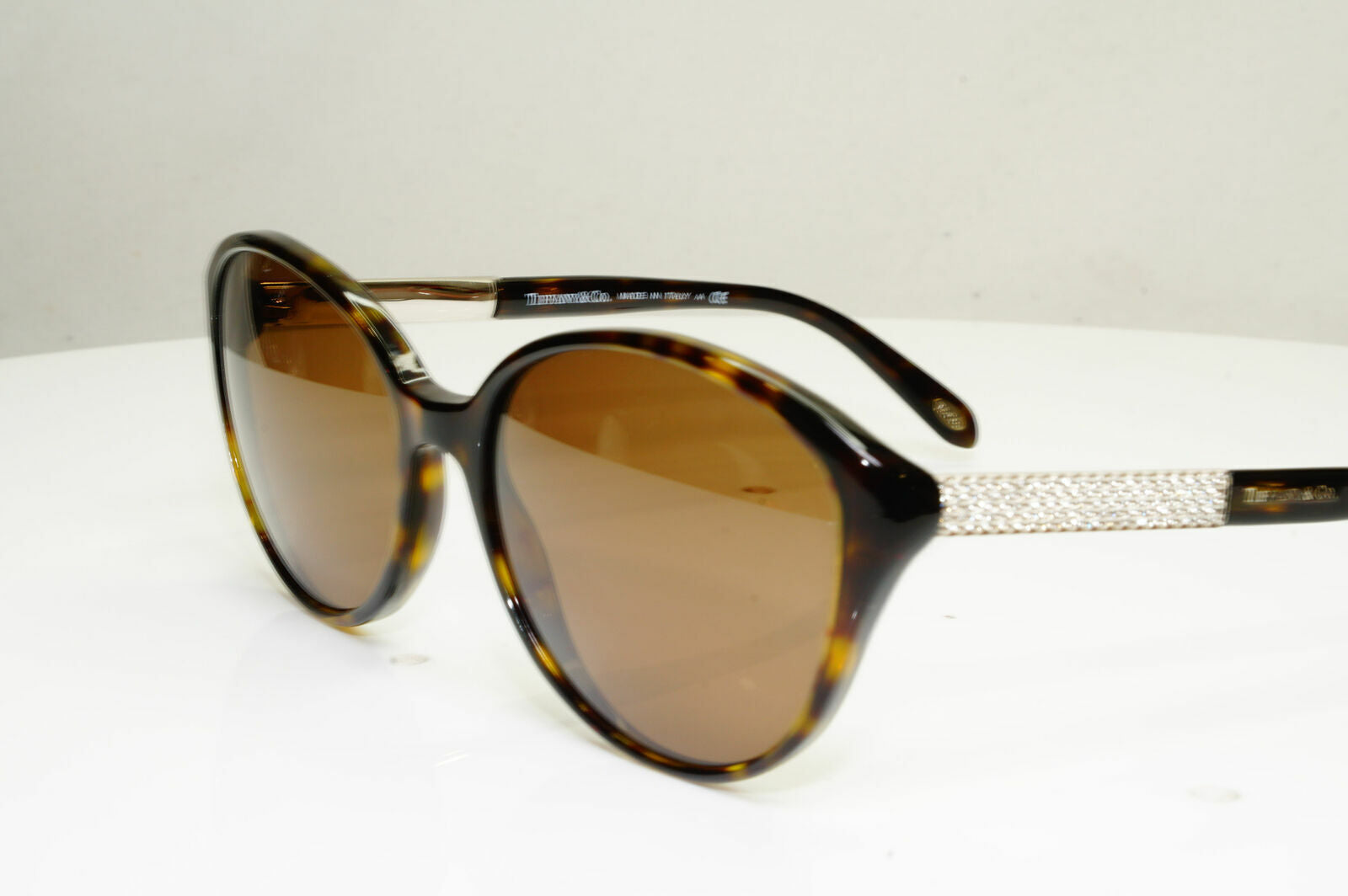 Authentic TIFFANY & CO Womens Diamante Crystal Sunglasses TF 4073 8015/3B 30154