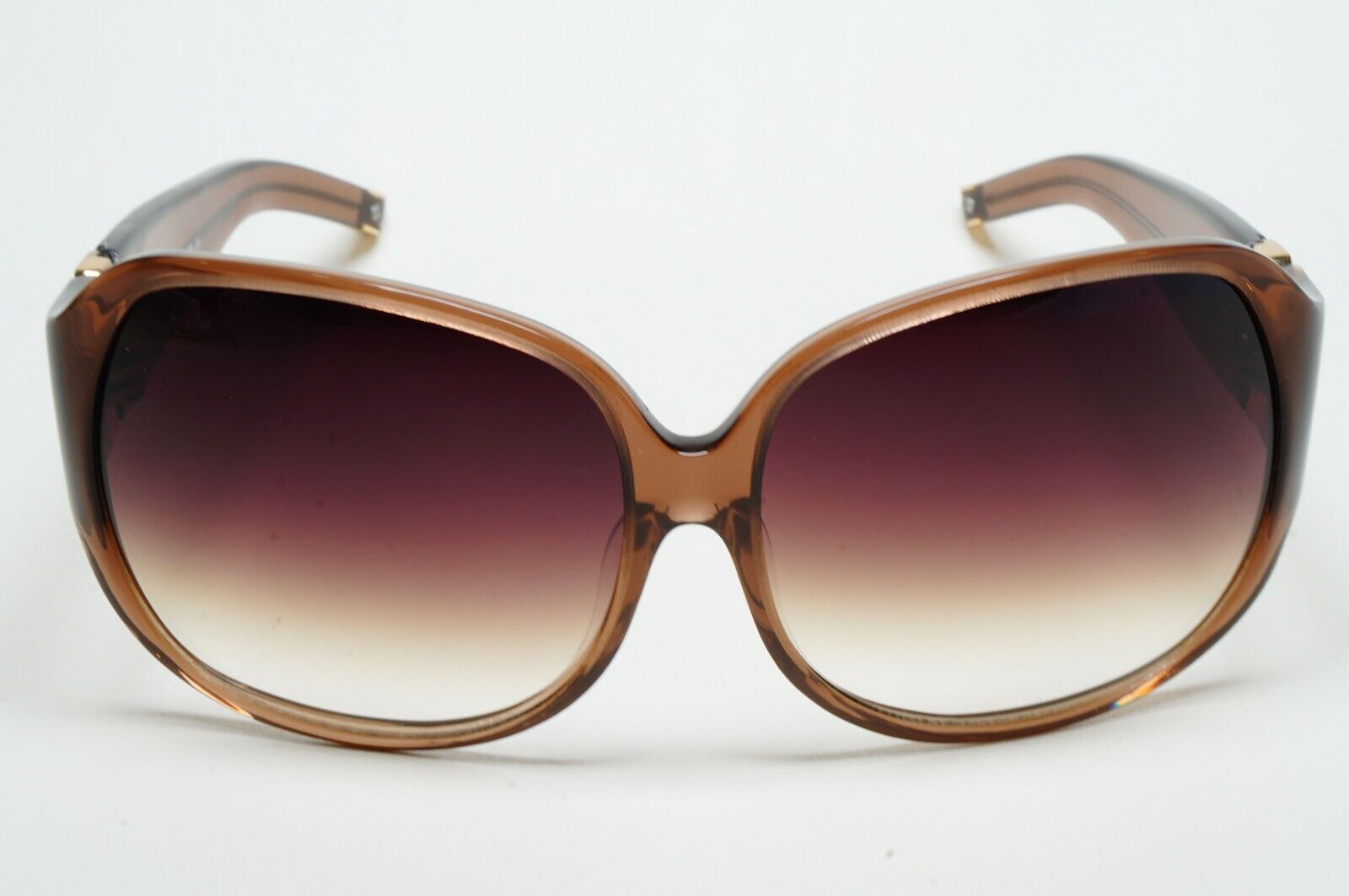Dyrberg Kern Sunglasses Brown Transparent Gradient Large Darias 321461 211124