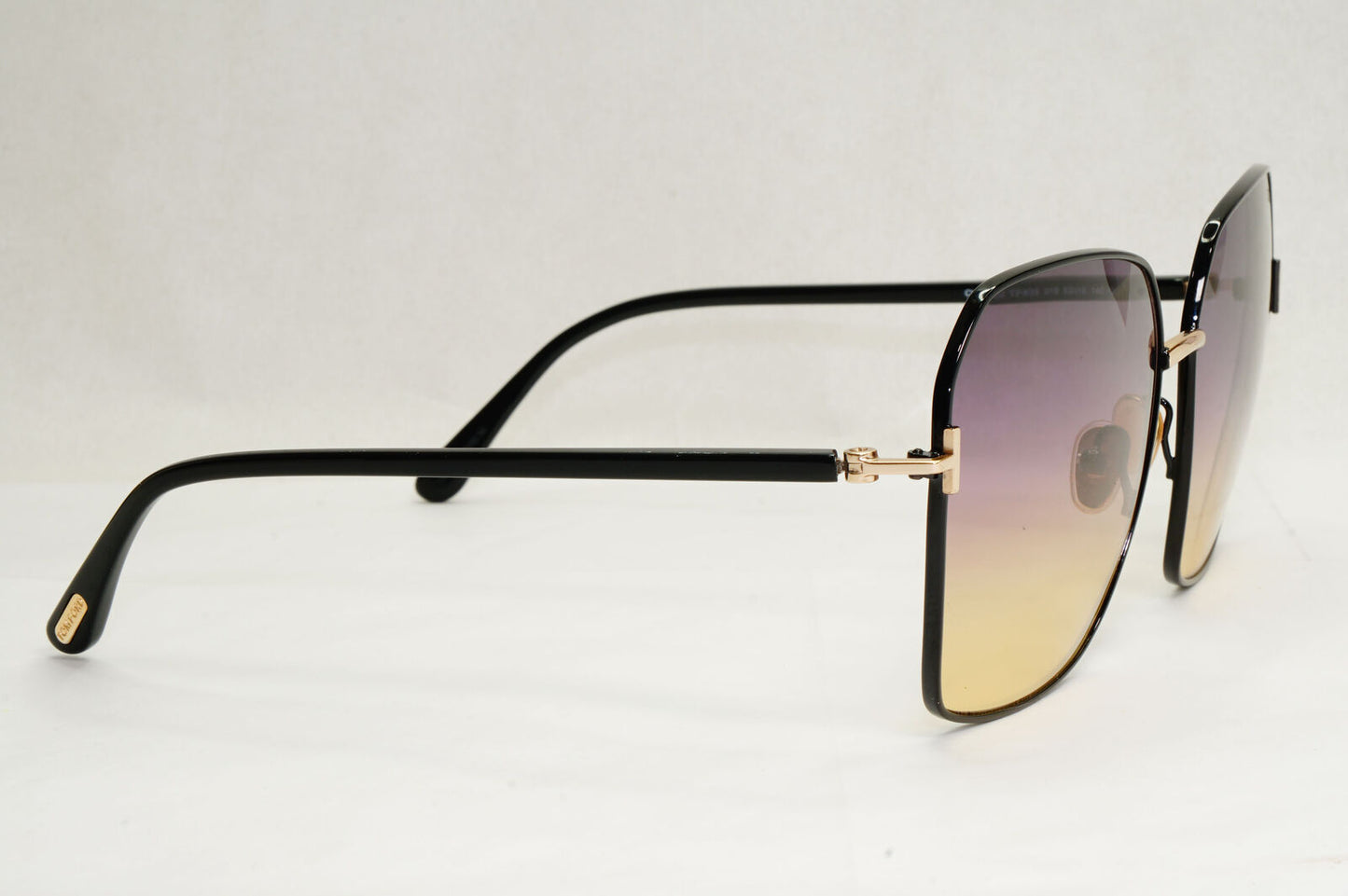 Tom Ford Sunglasses Claudia-02 Black Mauve Brown Gradient FT0839 TF 839 01B