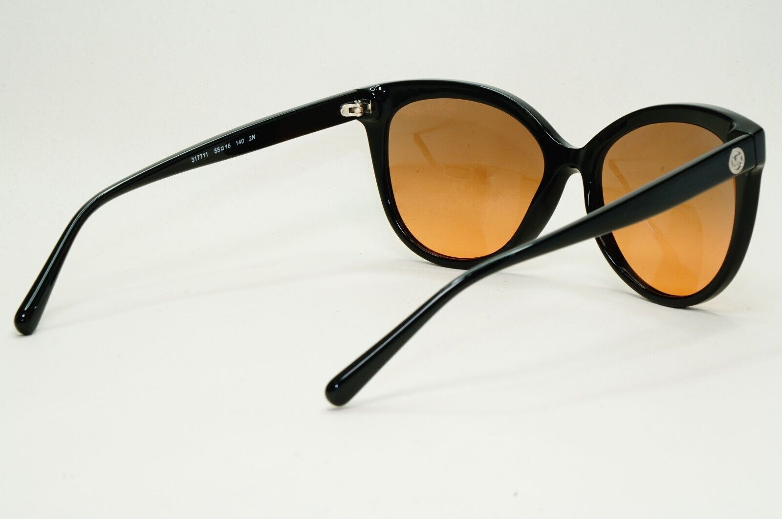 Michael Kors Sunglasses Black Brown Square MK 2045 Jan 3177/11 55mm 031124