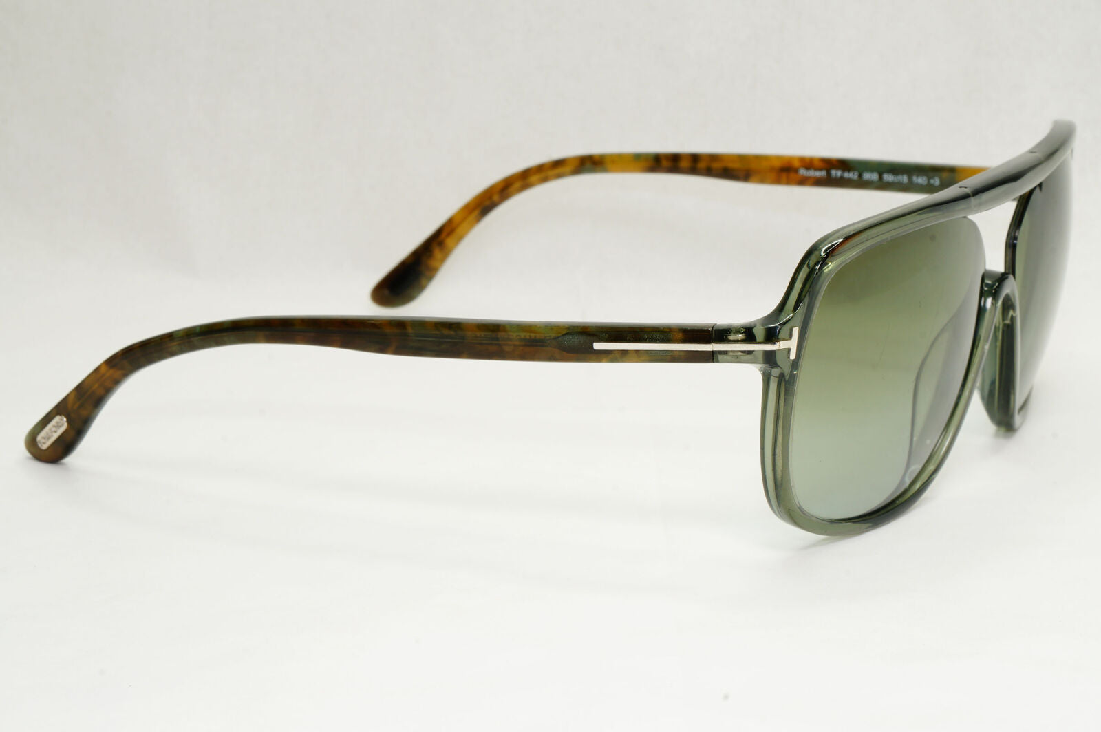 Tom Ford Sunglasses Robert Square Green Gradient Brown FT0442 TF 442  96B 070224