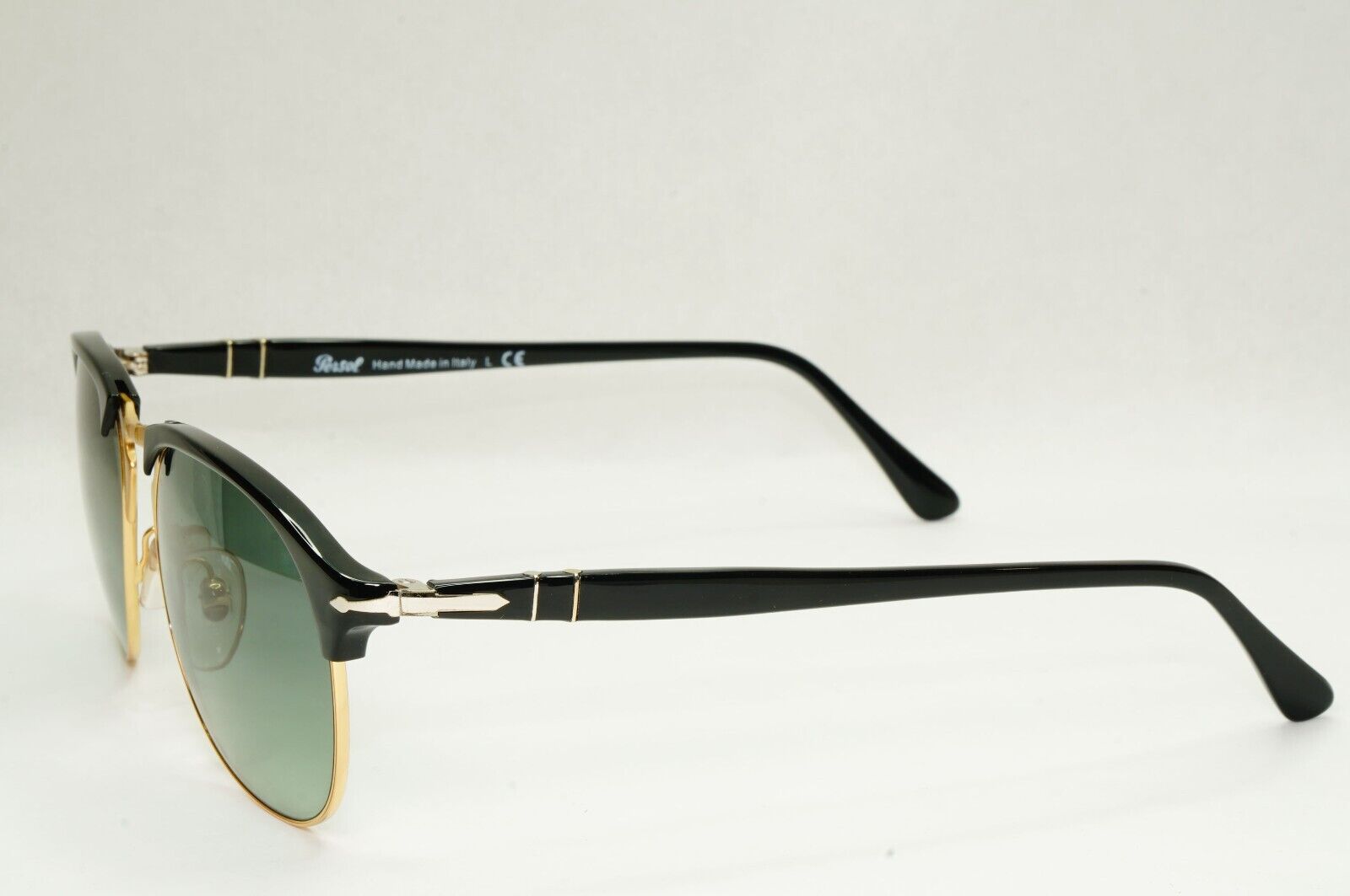 Persol Sunglasses 2015 Black Grey Gradient Pilot Vintage 8649-S 95/71 53mm