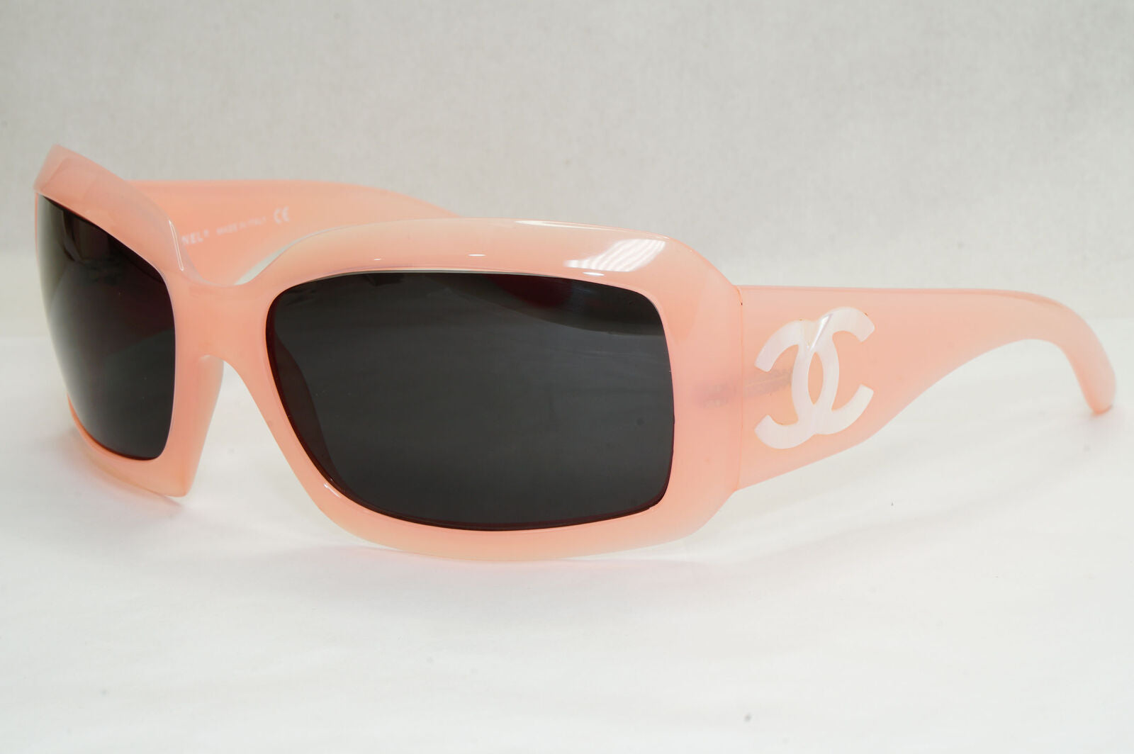 Chanel Sunglasses Mother of Pearl 2006 Vintage Pink Black 5076-H c.671/11 270124