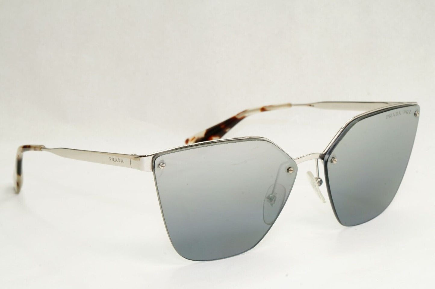 Prada Sunglasses Polarized Mirror Silver Cinema PR68TS SPR 68T 1BC-2F2 270324