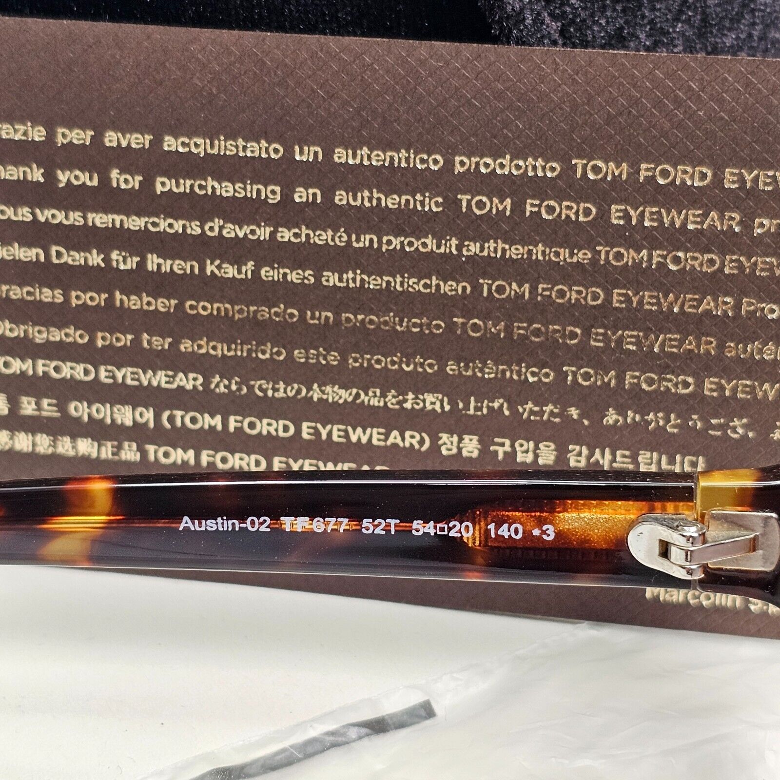 Tom Ford Sunglasses Austin-02 Brown Tortoiseshell Gradient FT0677 TF 677 52T
