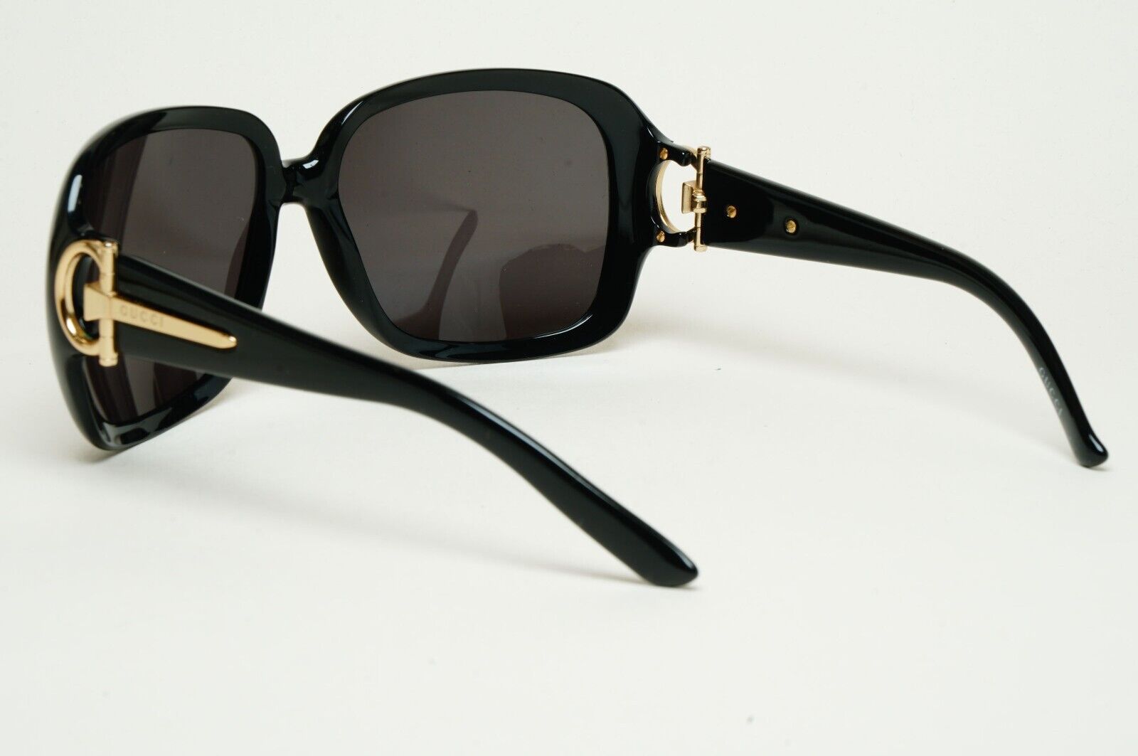Gucci Sunglasses 2008 Vintage Horsebit Black Gold GG 3099/S D28N3 250125