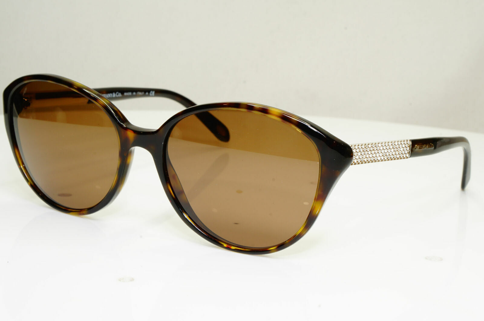 Authentic TIFFANY & CO Womens Diamante Crystal Sunglasses TF 4073 8015/3B 30154