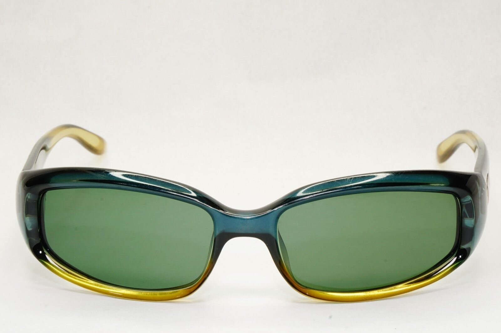 Gucci Sunglasses 1999 Vintage Green Transparent Rectangle GG 2454/S G9H 111223