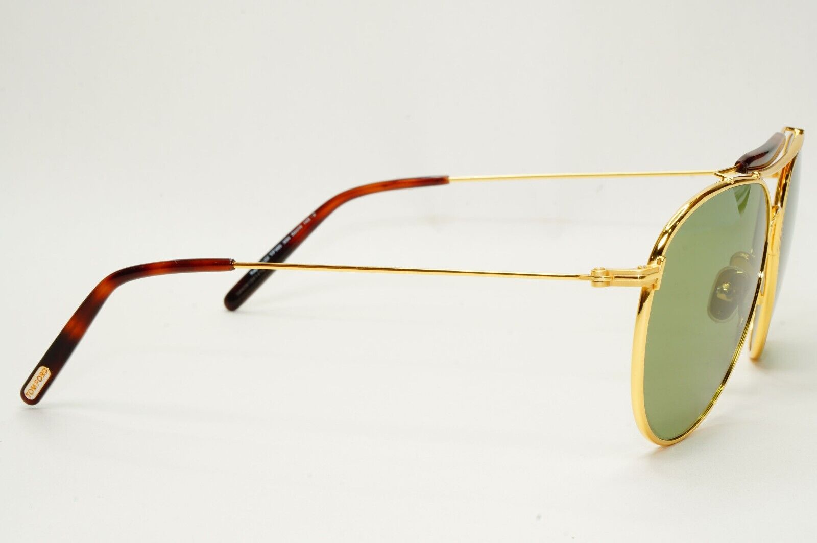 Tom Ford Sunglasses Raphael-02 Glass Lens Gold Green Pilot FT0995 TF 995 30N
