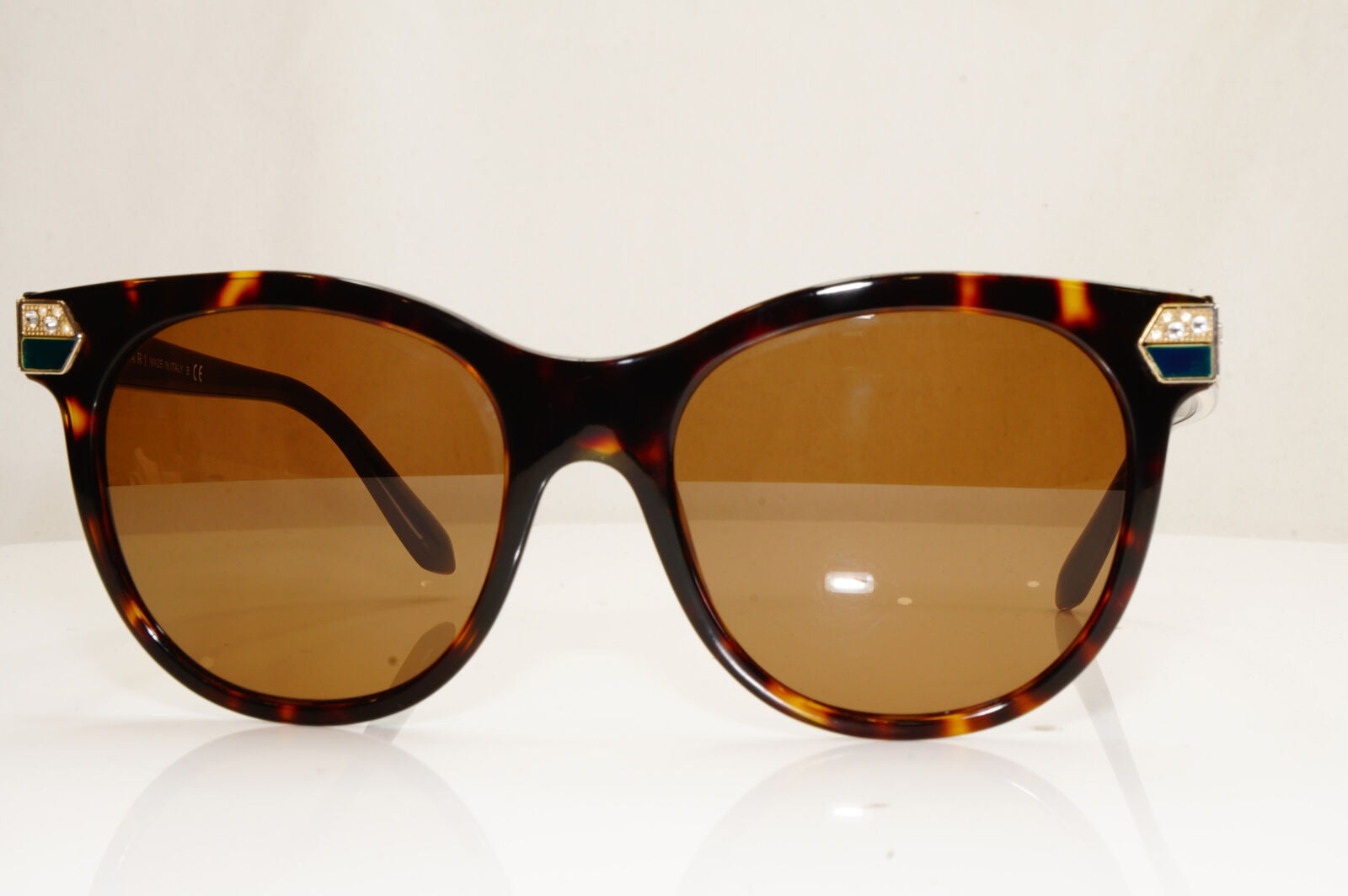Authentic BVLGARI Womens Boxed Vintage Sunglasses CRYSTAL 8134 504/13 28297