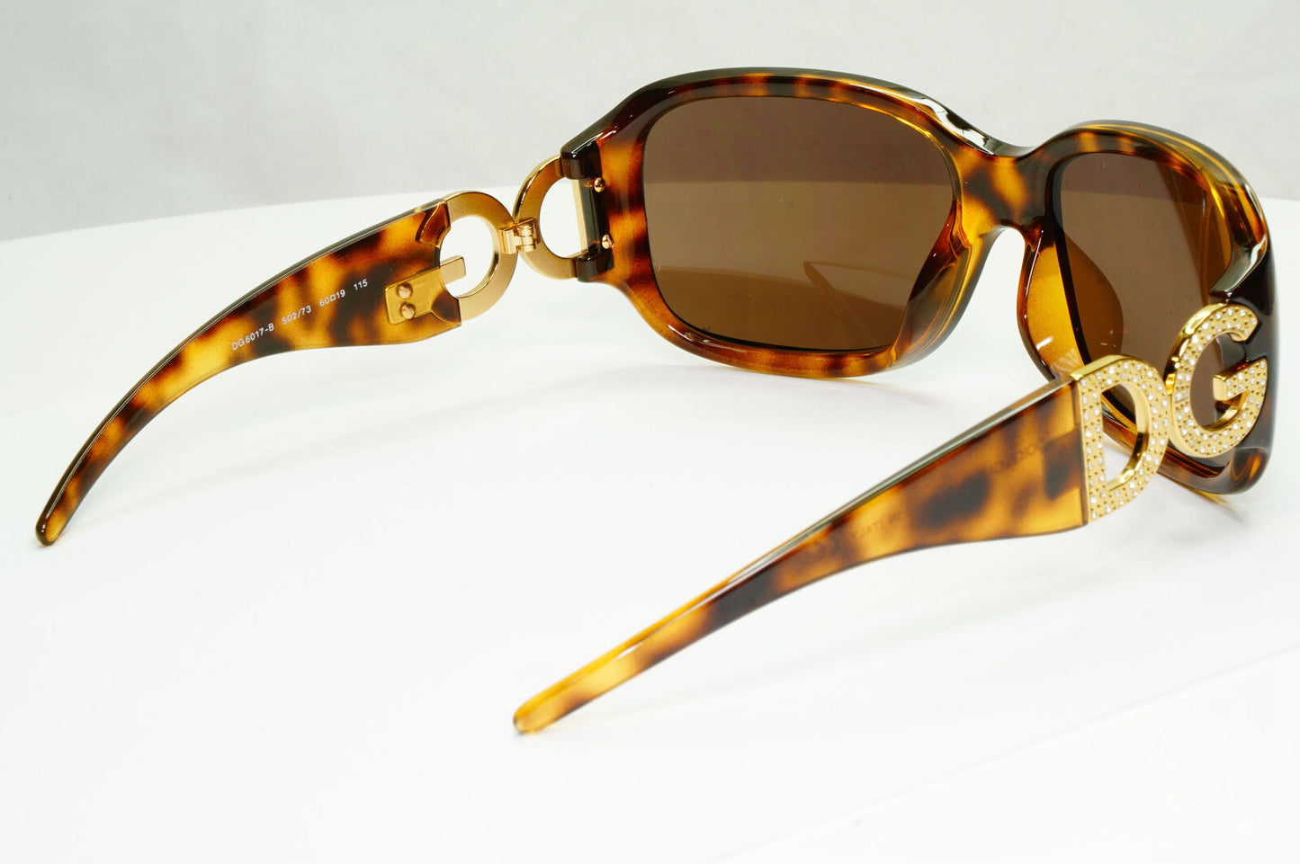 Dolce & Gabbana Gold Sunglasses Tortoiseshell Brown DG 6017-B 502/73 020822
