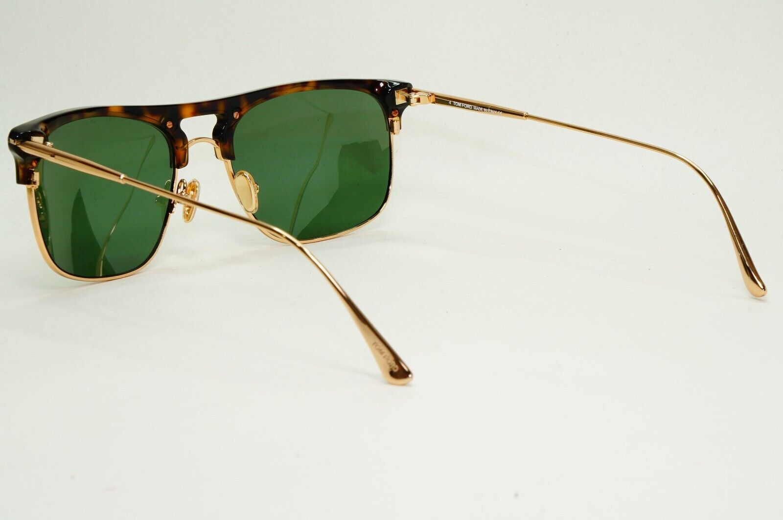 Tom Ford Sunglasses Brown Tortoise Gold Green Square FT0830 TF830 Lee 52E 210924